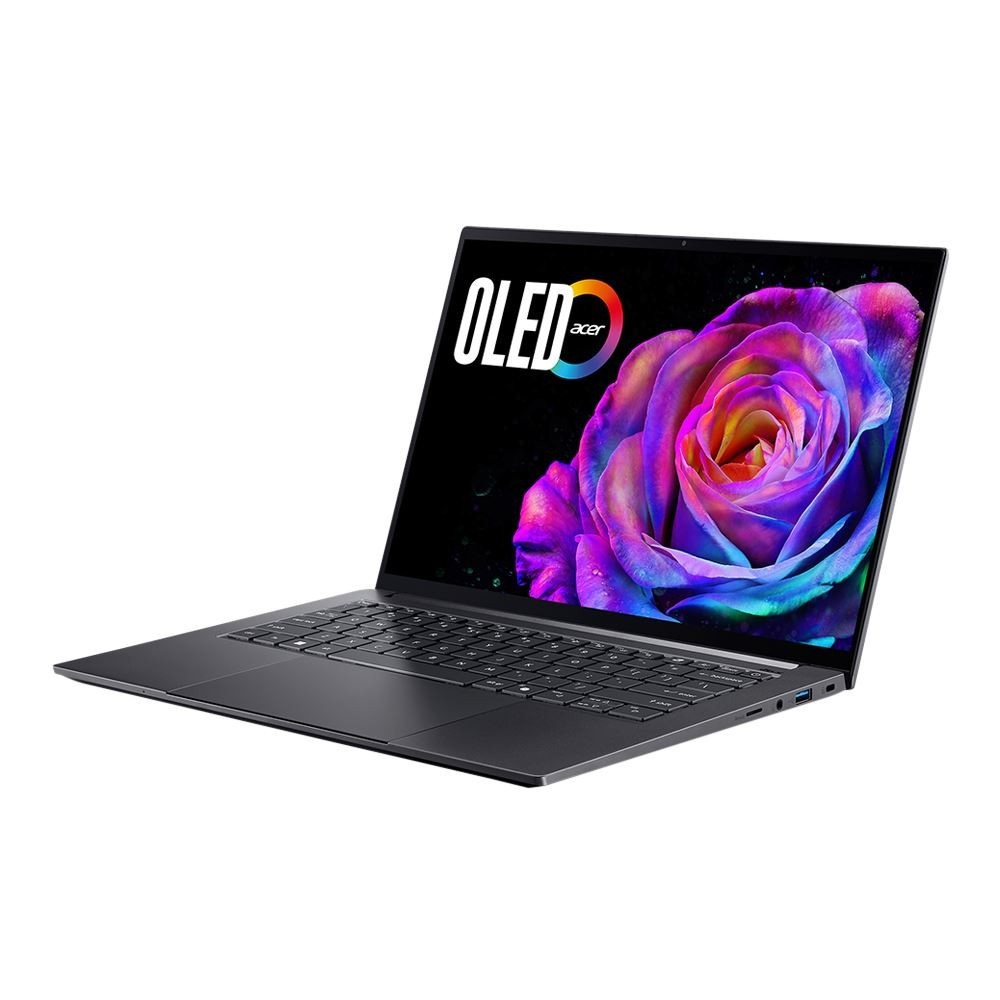 Acer Swift X 14 SFX14-73G-91QV 14.5″ Laptop Computer – Titanium Gray