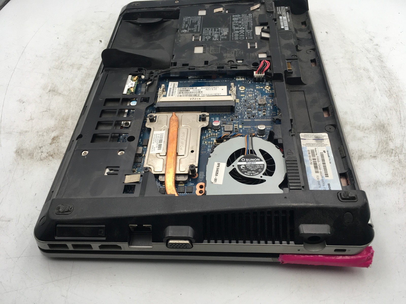 HP PROBOOK 4430S – BOOTS TO BIOS – INTEL I5 2450M – NO RAM – NO OS – READ – BB!!