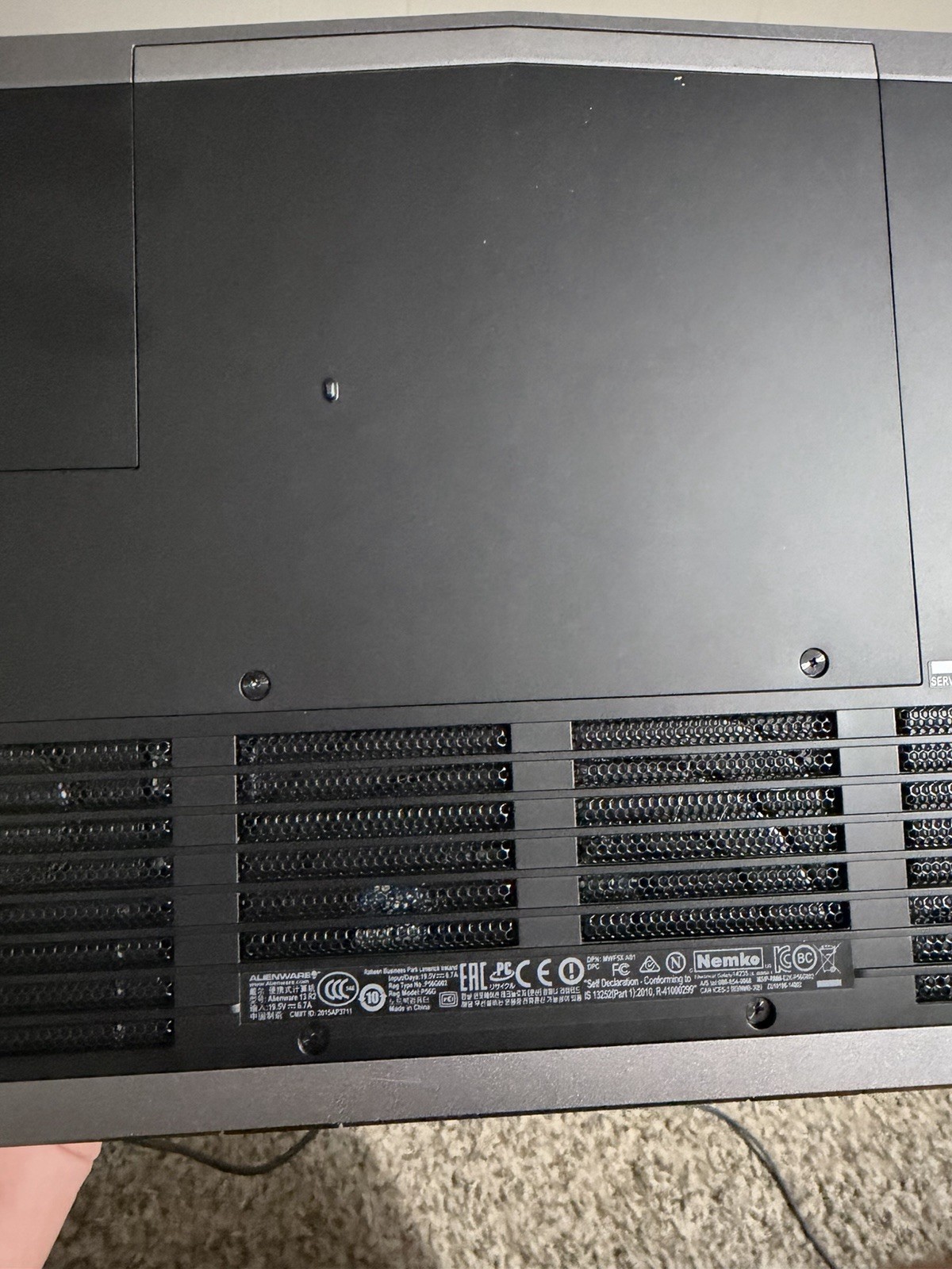 USED RESET Alienware 13 R2 13in Gaming Laptop i5-6200U 8GB 500GB SSD GTX 960M