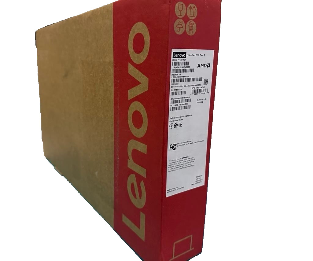 Lenovo ThinkPad E16 Gen 2 AMD Laptop 16″ IPS 60Hz Ryzen 7 7735U NO OS
