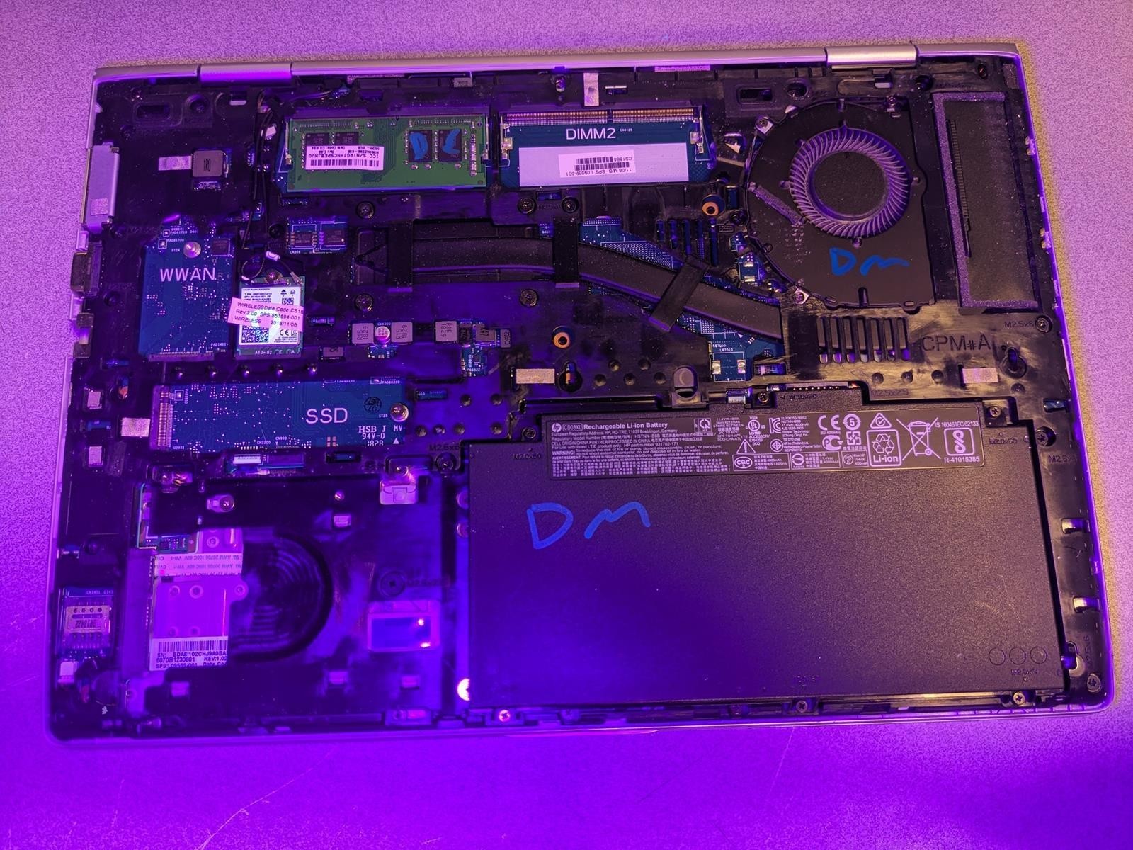 HP PROBOOK 640 G4 i5-8350U @ 1.70GHz, 8GB RAM, NO HDD/OS