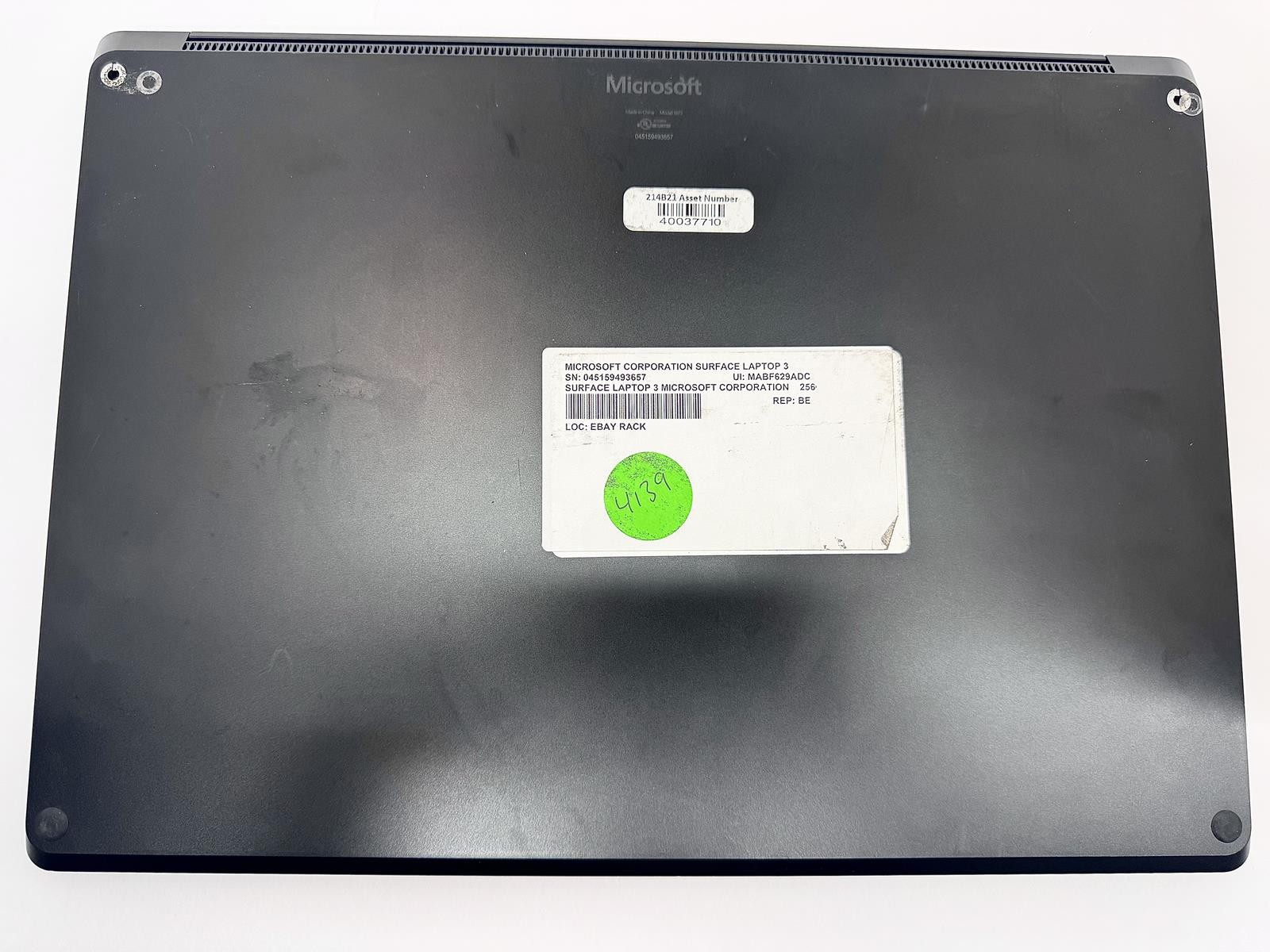 Microsoft Surface Laptop 3, Intel Core i5-1035G7 CPU @ 1.20GHz, 8GB, 256GB