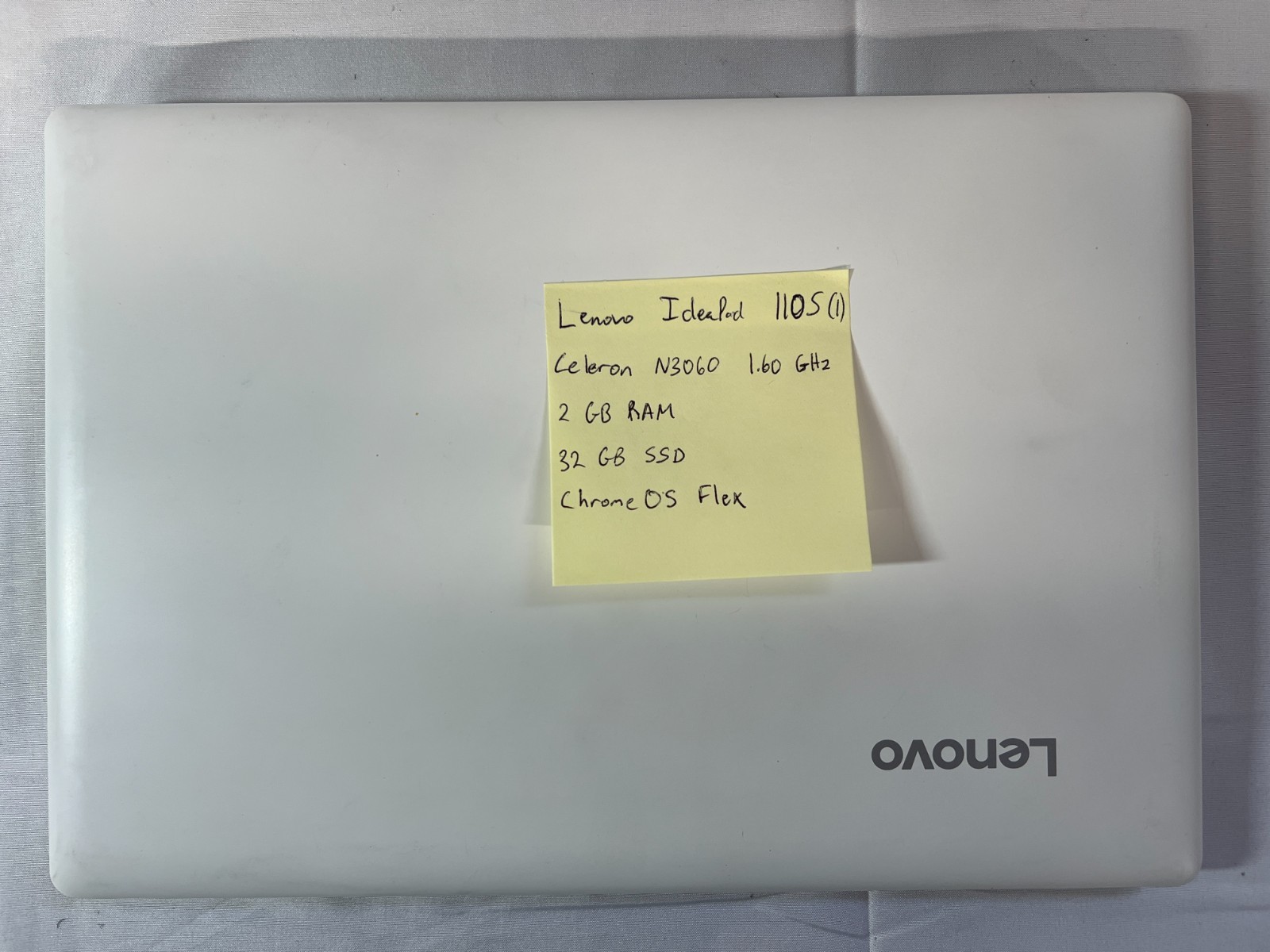Lenovo IdeaPad 110S 11.6in Celeron N3060 1.60 GHz 2GB 32GB SSD ChromeOS Laptop