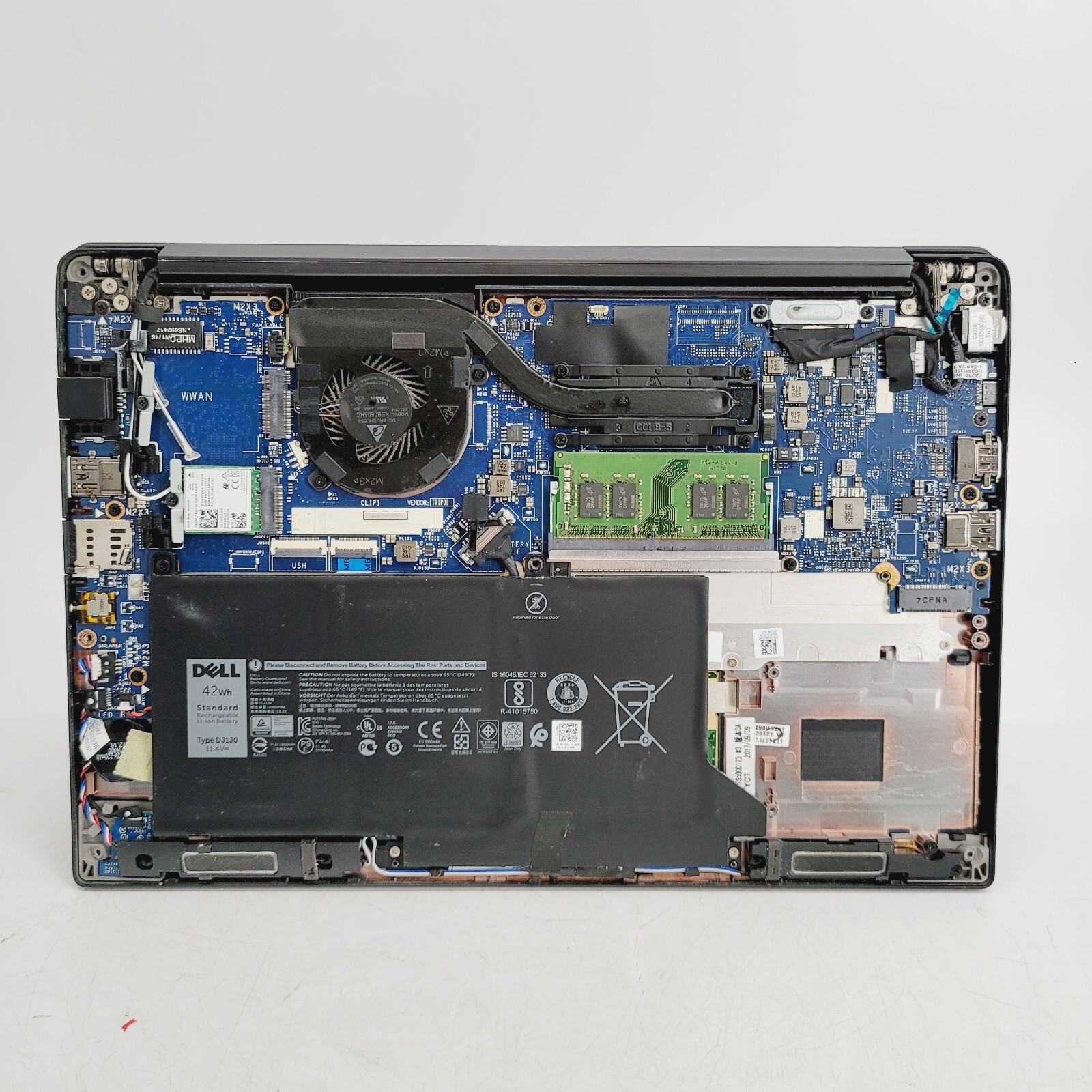 Dell Latitude 7280 Core i5-6300U 2.4GHz 4GB RAM No HDD 13″ ***Boot to Bios
