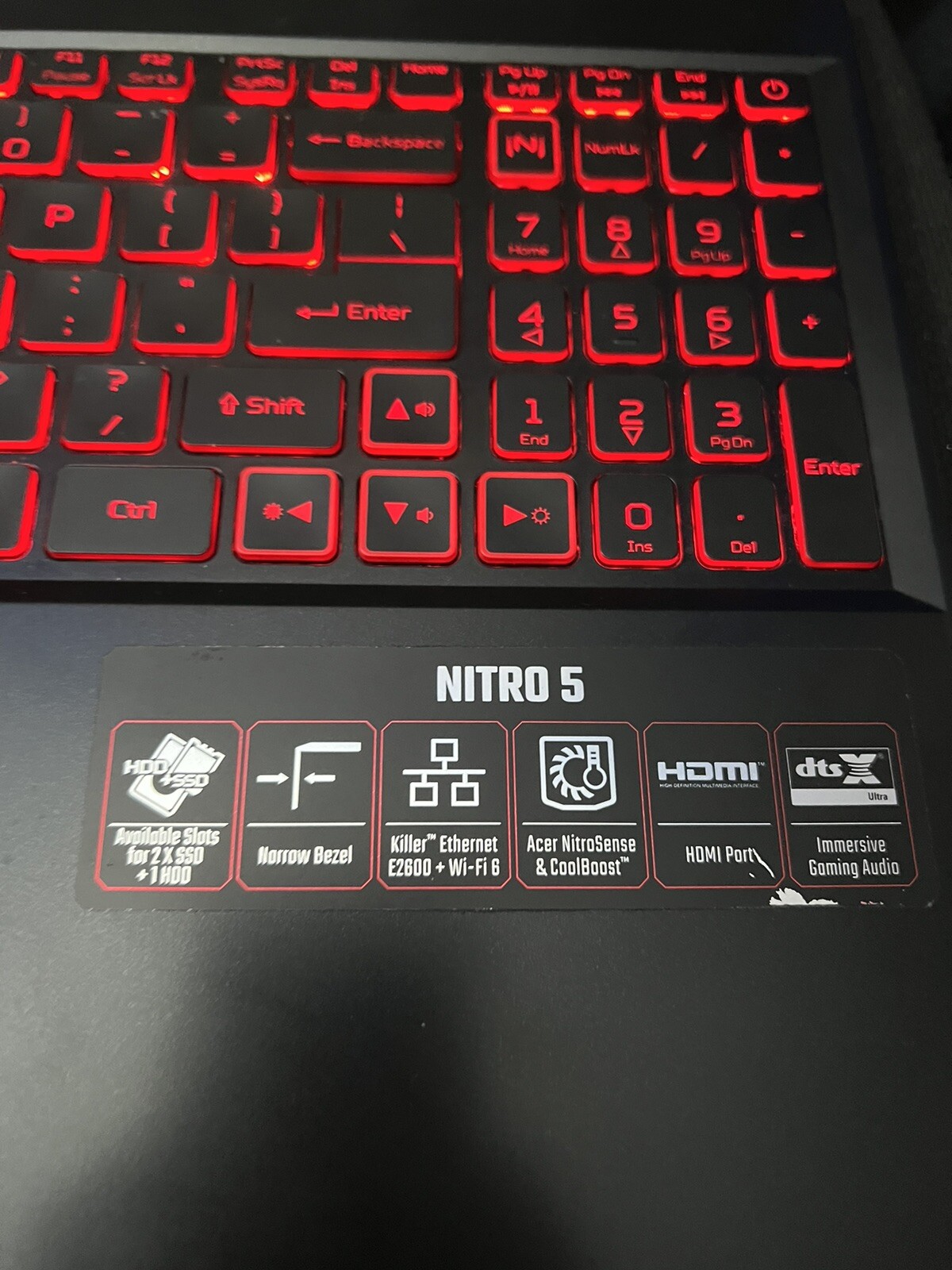 Acer Nitro I5 500GB