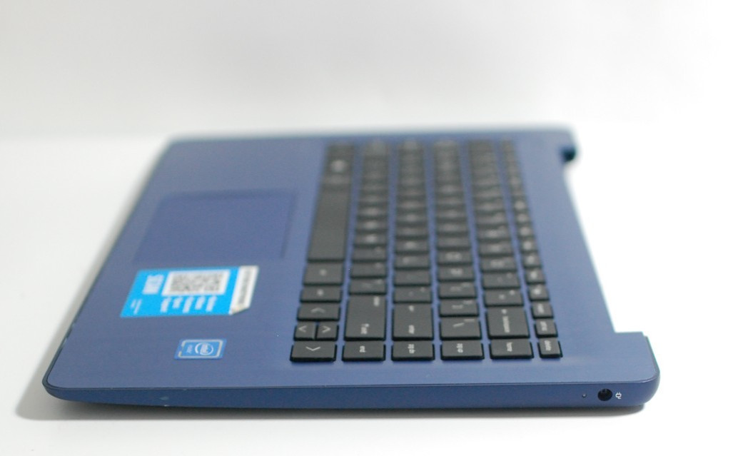 HP Stream Blue 14-cb161wm Palmrest w/ Keyboard, touchpad, and Bottom Cover Case