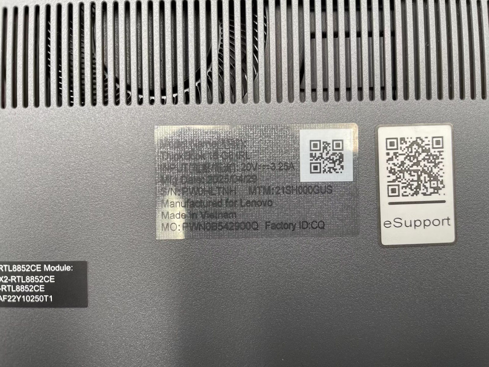 Lenovo ThinkBook 16 G8 IRL Used 16″ (Core 5 210H-16GB-512 GB NVMe)