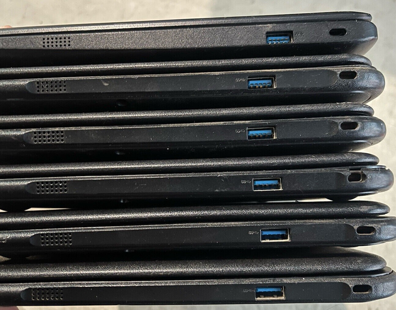 Lot of 6 Lenovo N22/N23 Chromebooks-Parts/Repair *see description* AS IS