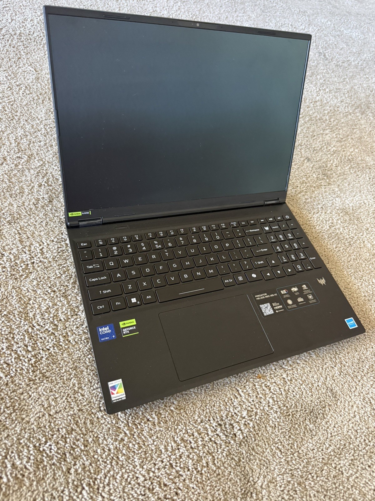 Acer – Predator Helios Neo 16S Ai Gaming Laptop – 16″ OLED 240Hz – RTX5060