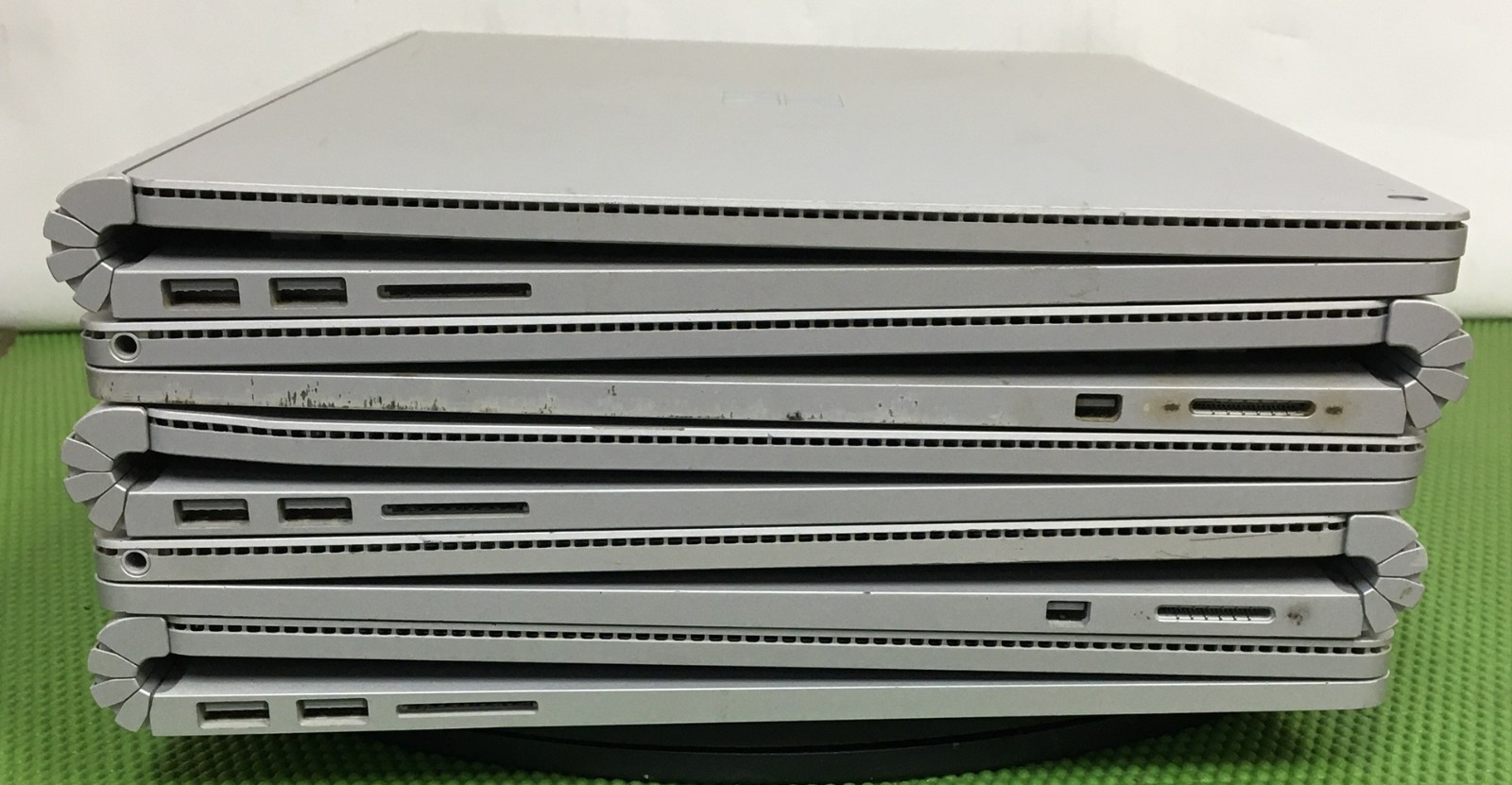 (Lot of 5) Microsoft Surface Book i5-6300U 128/256/0GB NVMe 8GB – NO OS (AS-IS)