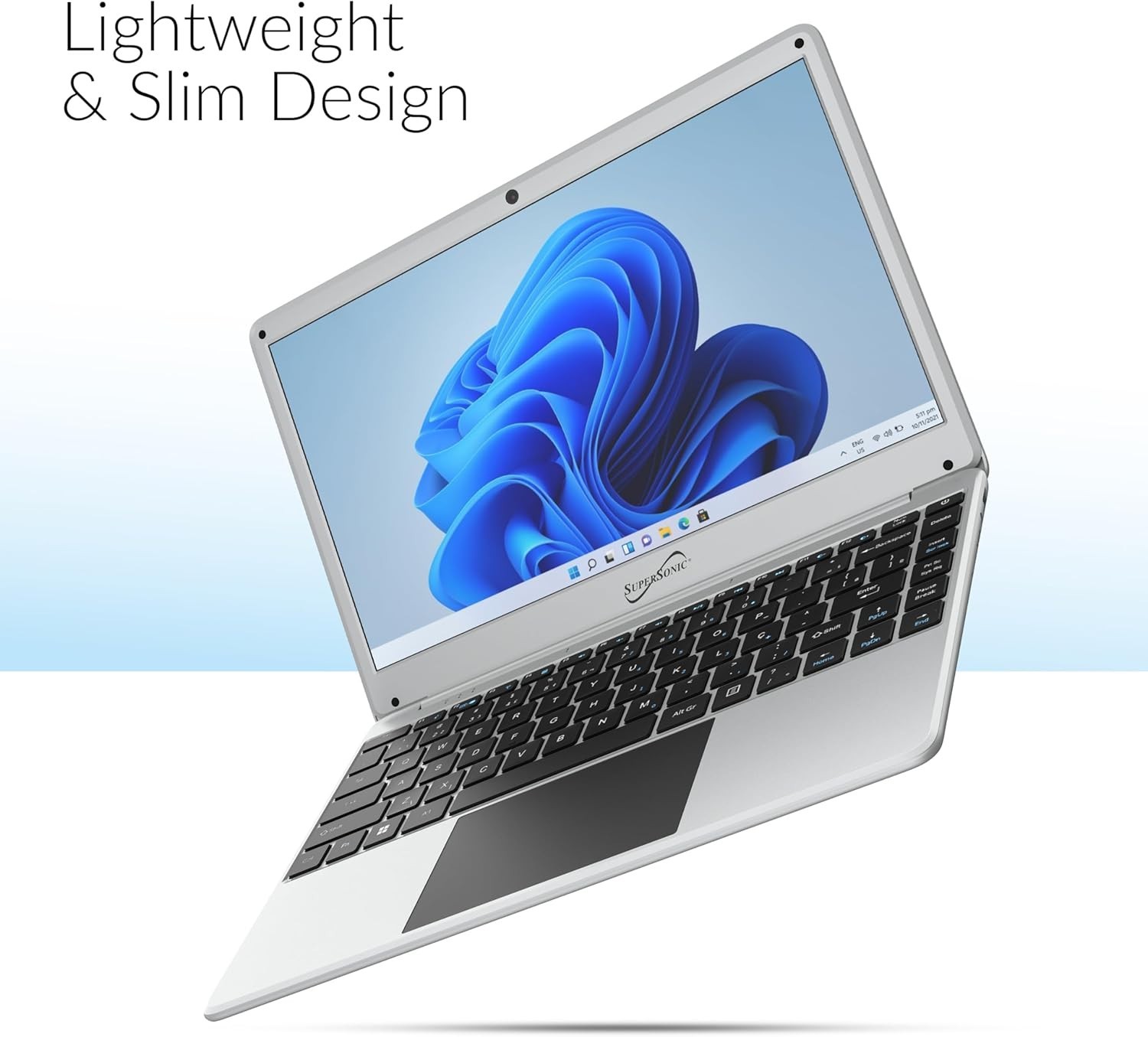 Supersonic 14-inch FHD Notebook Laptop, Intel Celeron N4120, 128GB SC-5514WNB