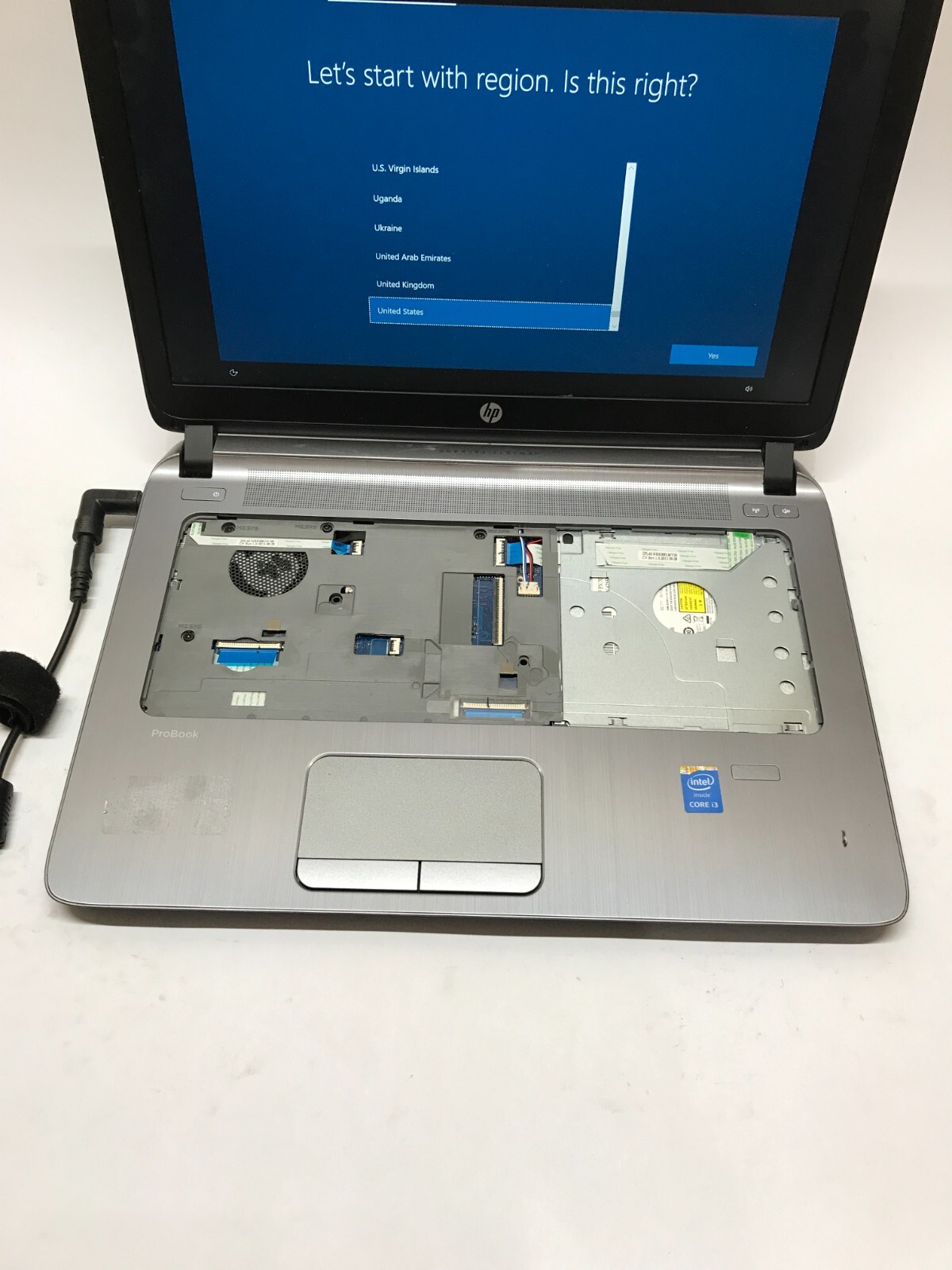 HP ProBook 440 G1 14″ Intel Core i3 4GB RAM 250GB HDD Windows 10 For Parts! – DW