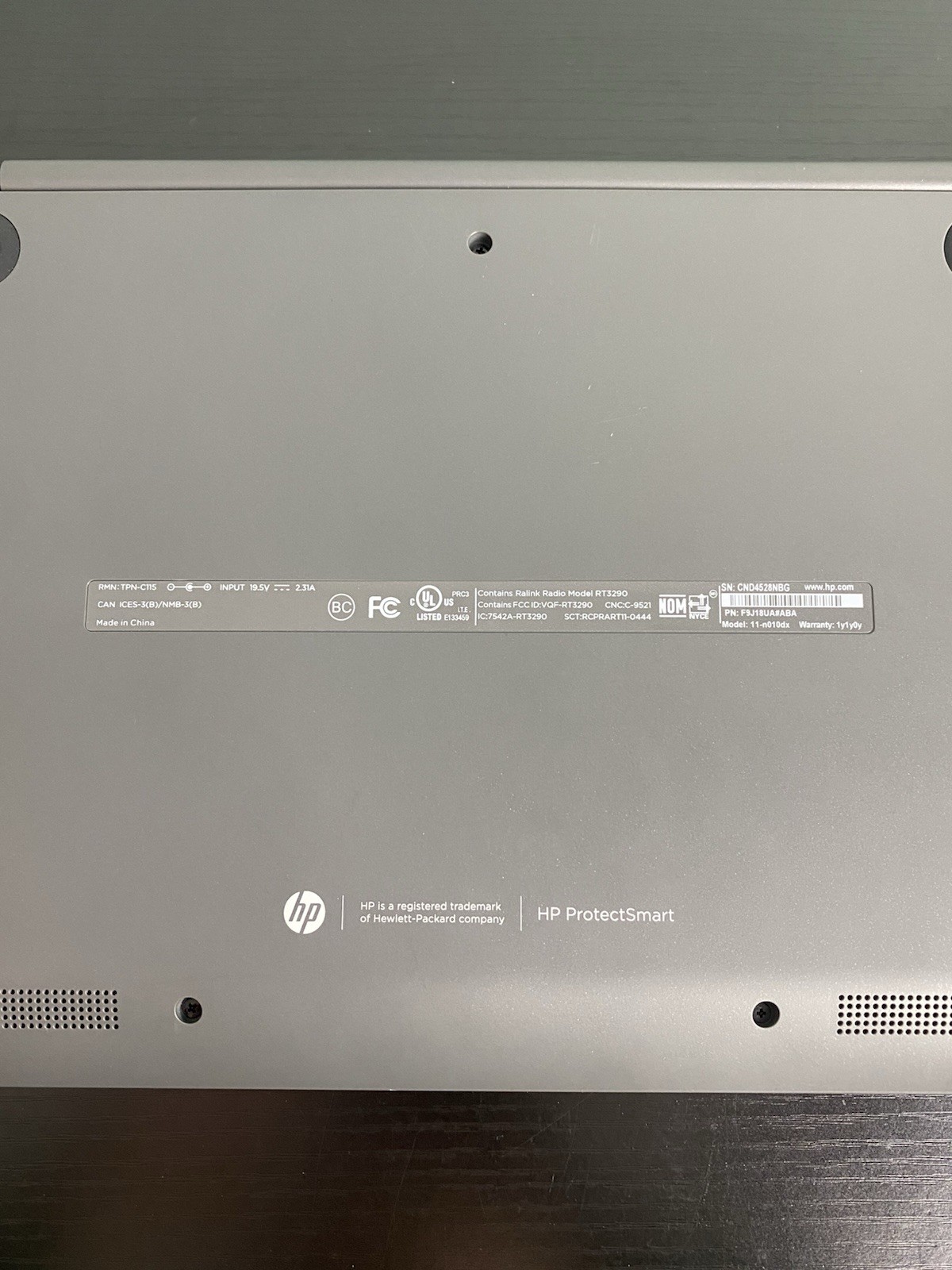 HP Pavilion 11-n010dx X360 2in1 Laptop 14” Intel Pentium Windows 8 4GB 64Bit