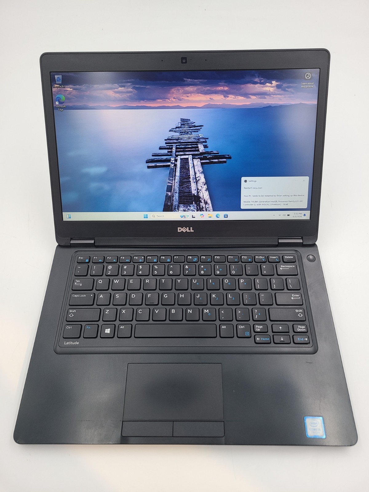 Dell Latitude 5480 i5-7300U 2.60GHz 8GB Ram 512GB SSD Win 11 Pro