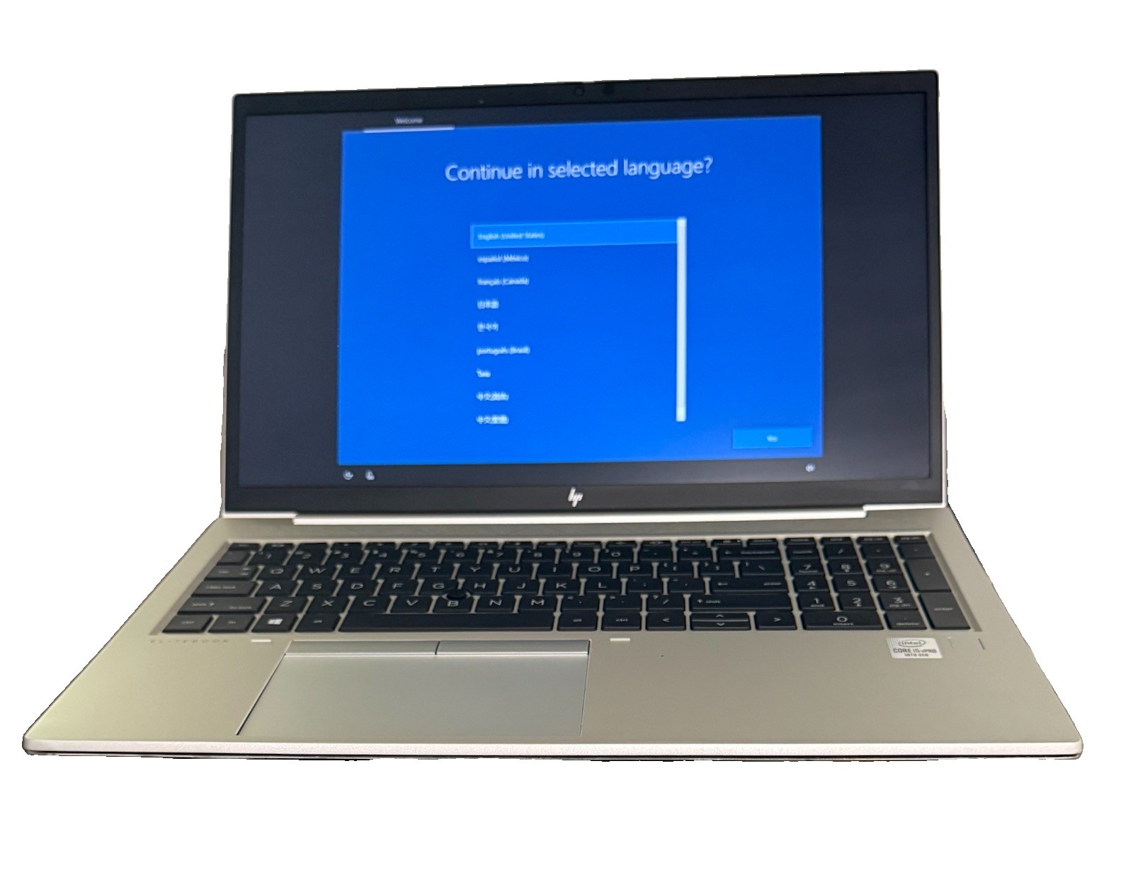 HP EliteBook 850 G7 Laptop Note Book Intel i5 10th Gen 8GB RAM 256GB NVME Win 10
