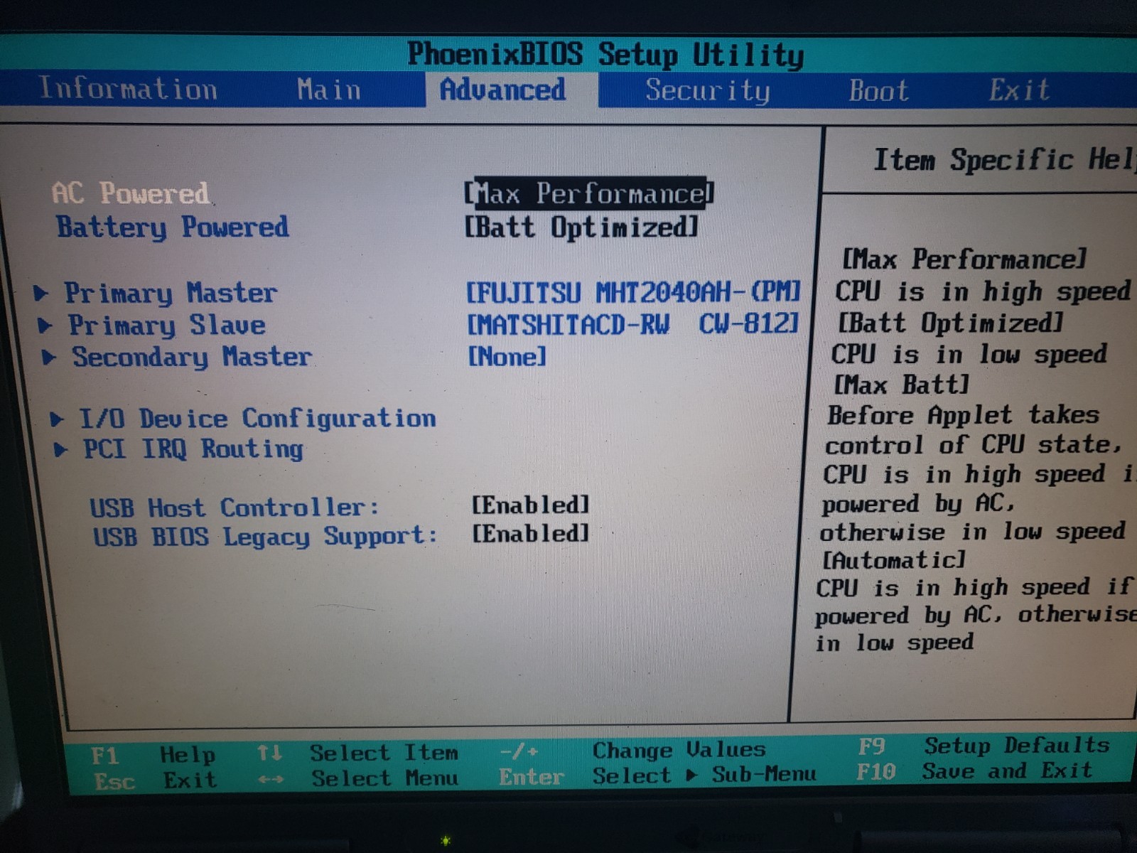 Rare Gateway M500B1 Intel Pentium 4m 2.20GHz 1GB 40gb WinXP SP3 Vintage Media PC