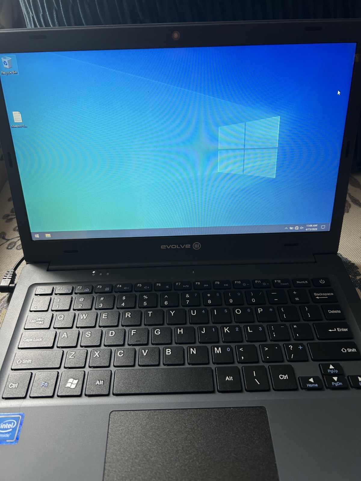 Evolve III Maestro E-Book 11.6” 64GB eMMC Celeron N3450 4GB RAM Win 10 Laptop