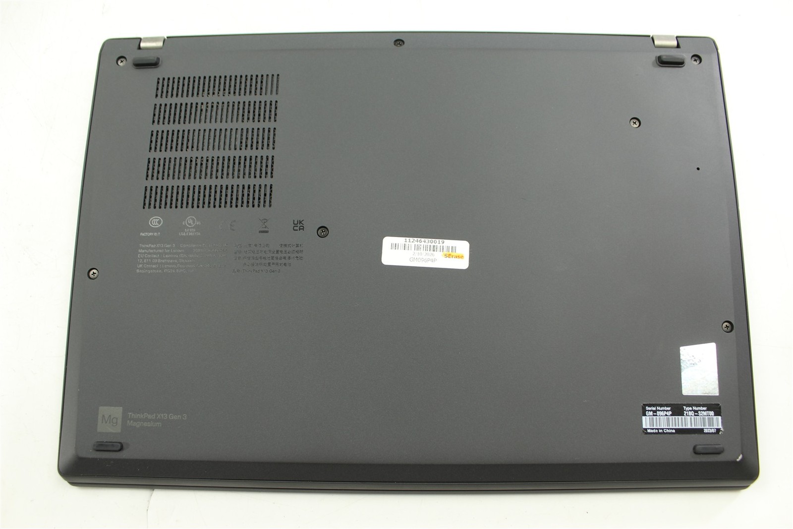 Lenovo ThinkPad X13 Gen 3 13.3″ i5-1245U 1.6GHz 256GB SSD 16GB RAM W11P