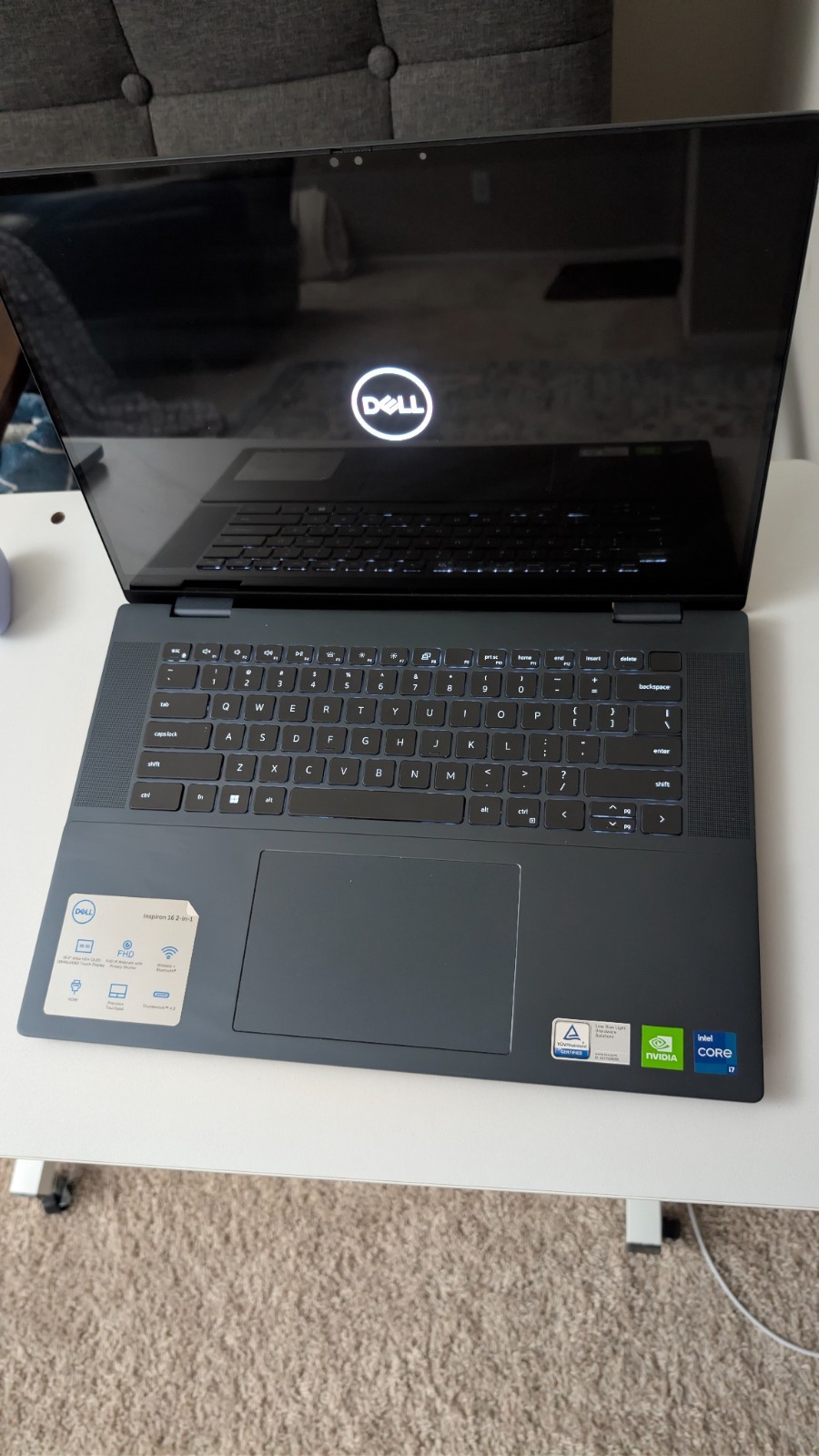 Dell Inspiron 16 7630 2-in-1- OLED 4K- i7 1360P -16GB RAM – 1TB SSD NVIDIA MX550