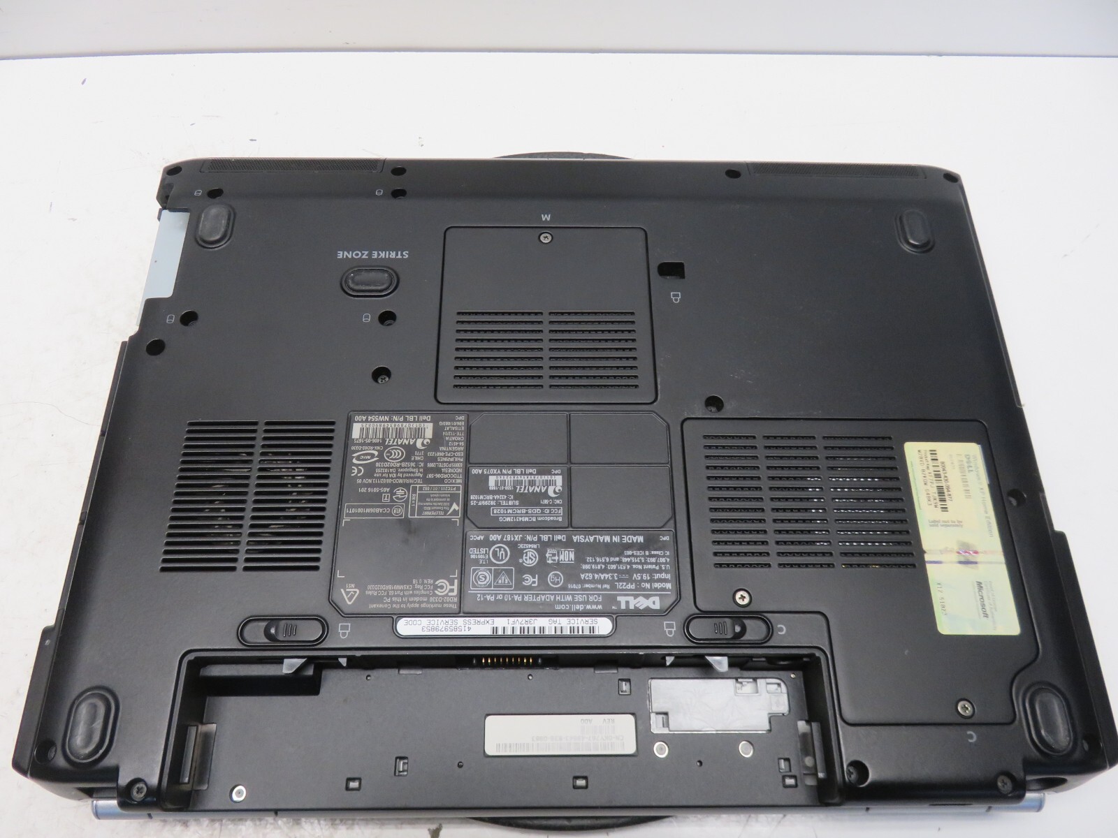 Dell Inspiron 1520 Intel Core 2 Duo 06FD 1.66GHz 2 GB NO HDD No Batt