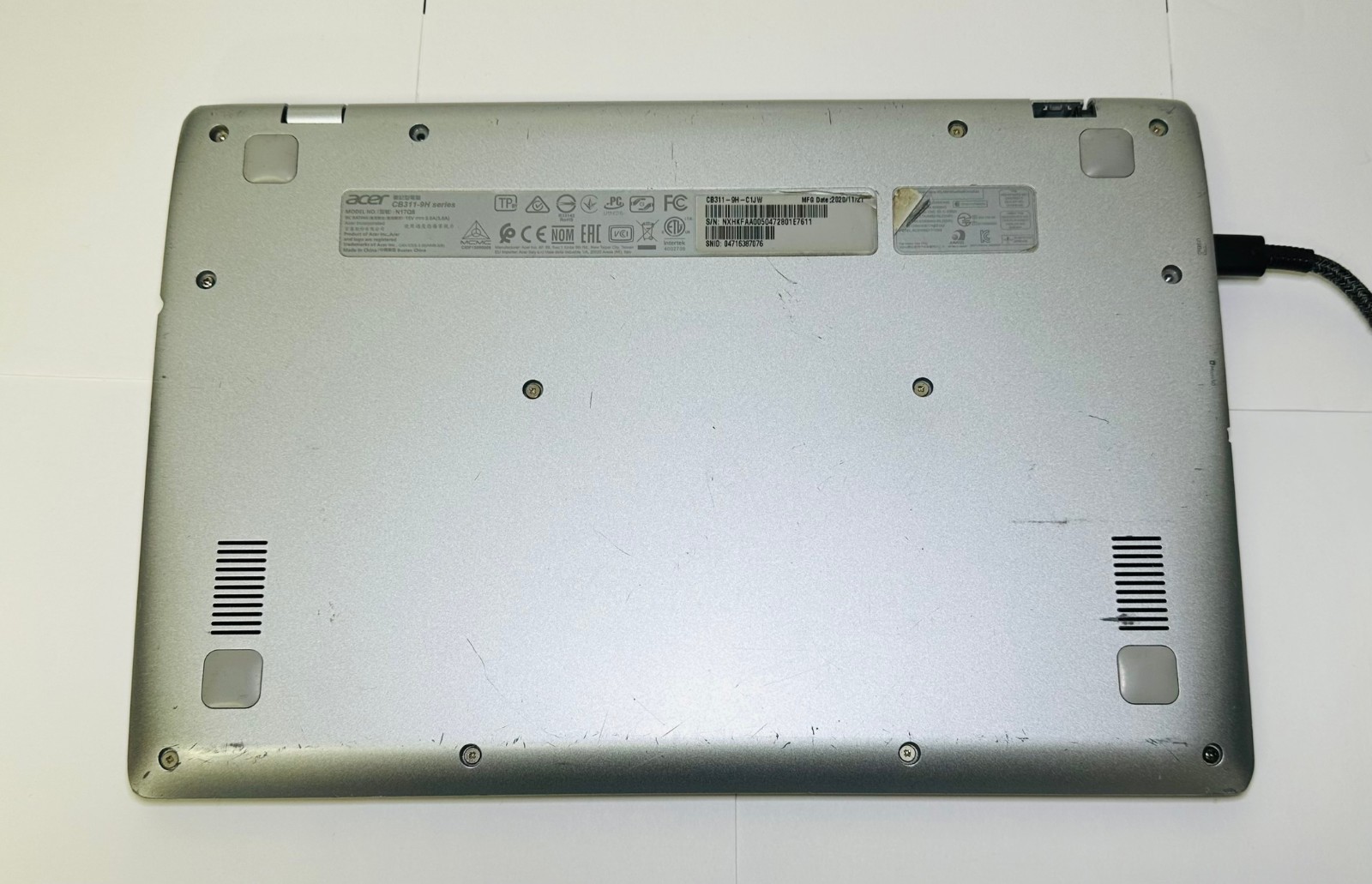 Acer Chromebook 311 CB311-9H-C1JW 11.6″ N4020 4GB 32GB ChromeOS Tested