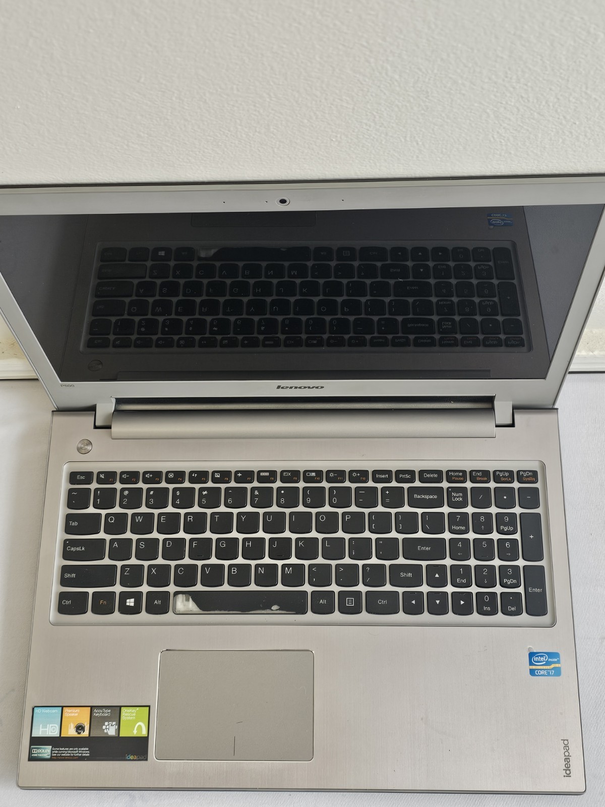 Lenovo IdeaPad P900 Laptop – i7-3520M – 8GB RAM – 1TB HDD – WORN KEYBOARD Win 10