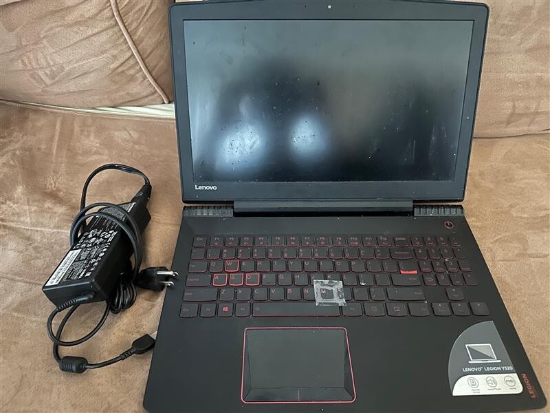 used lenovo legion y520 laptop intel i7 7th gtx 1050ti 15.6” 256gb ssd 2tb hdd