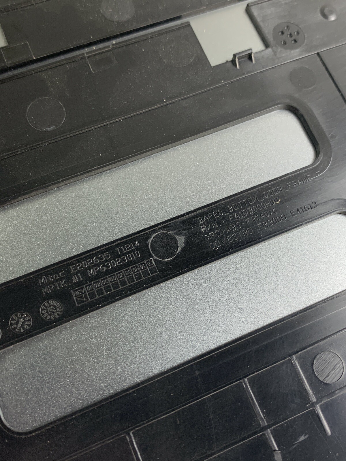 Alienware 17 R4 P31E001 2016 Keyboard Bottom Cover Only – No Screws
