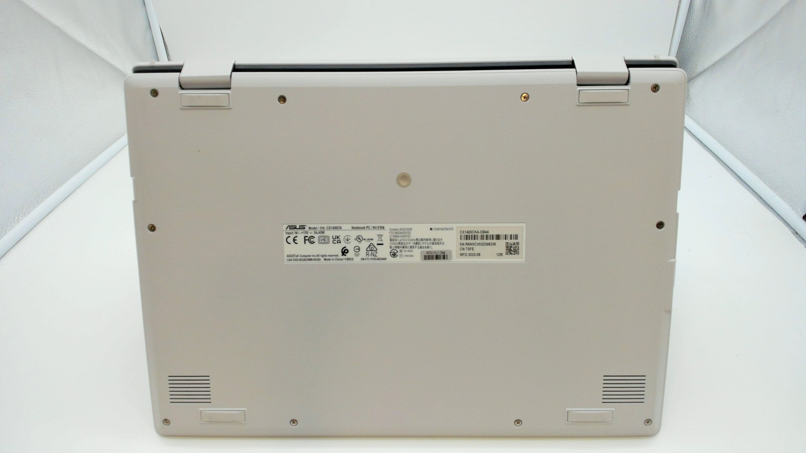 Asus Chromebook CX1 14″ Intel Celeron N4500 4GB 64GB CX1400CKA-DB44 PC1701526