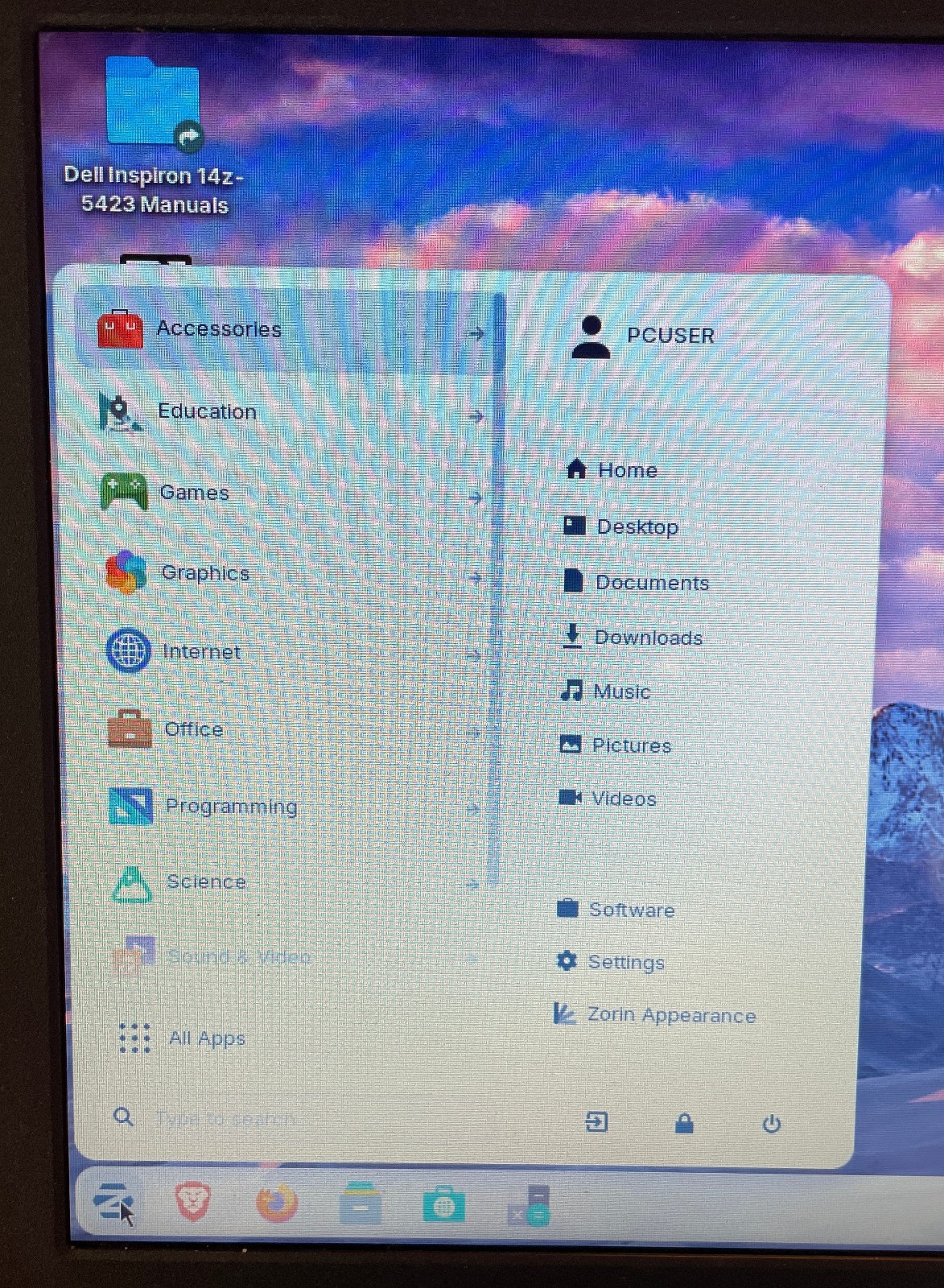 DELL INSPIRON 14Z-5423 Laptop 14z-5423 14″ i3 Linux Zorin 18 Education/extras-17