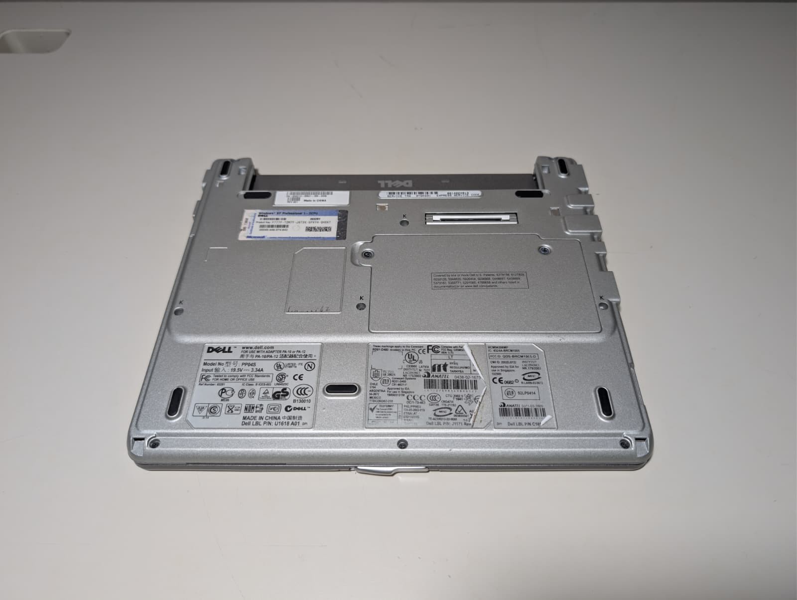 Dell Latitude X300 | Pentium M 1200 640MB RAM 60GB HDD | Windows 98 SE