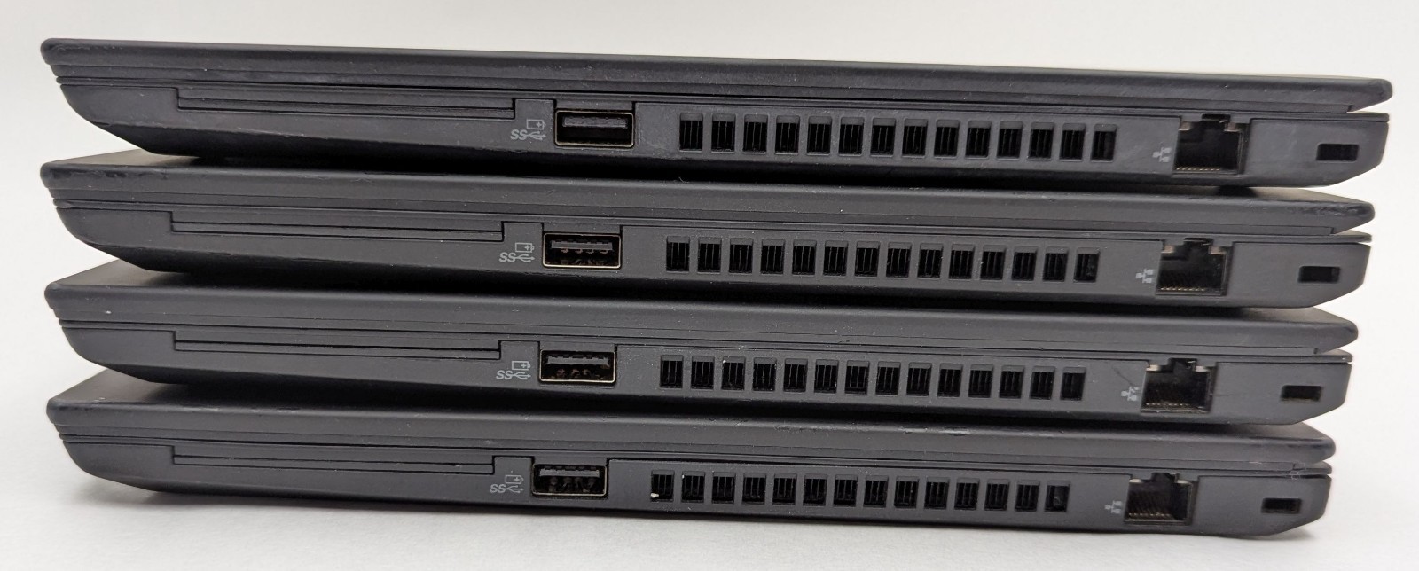 Lot of 4 Lenovo ThinkPad T490 14″ Laptop Intel i5-8365U 1.60GHz 8GB / 16GB RAM