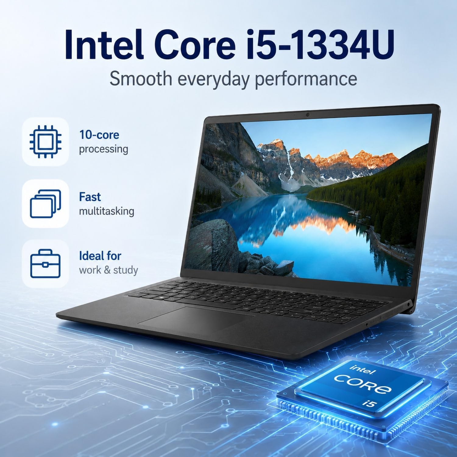 Dell Inspiron 15 Touchscreen Laptop 15.6″ FHD Intel i5-1334U 16GB RAM 1TB SSD