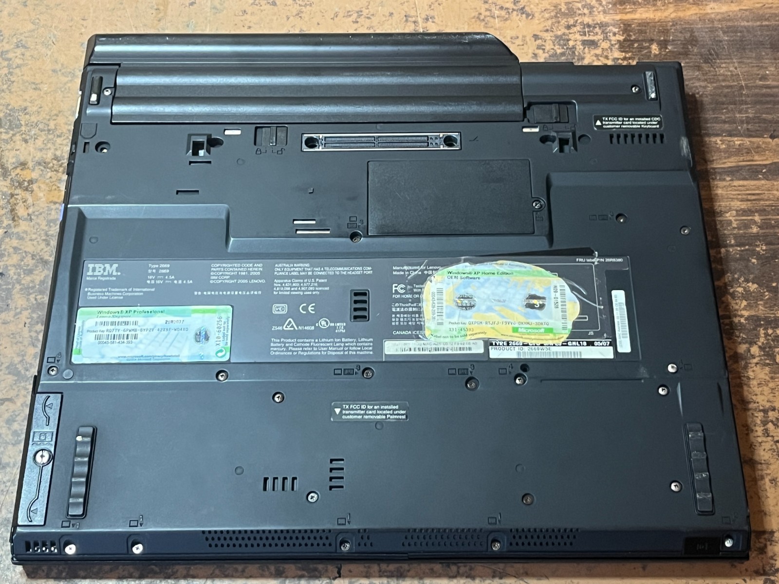 IBM Thinkpad T43 14″ XP PRO COLLECTOR Retro Vintage Laptop Intel ATI X300 SXGA+