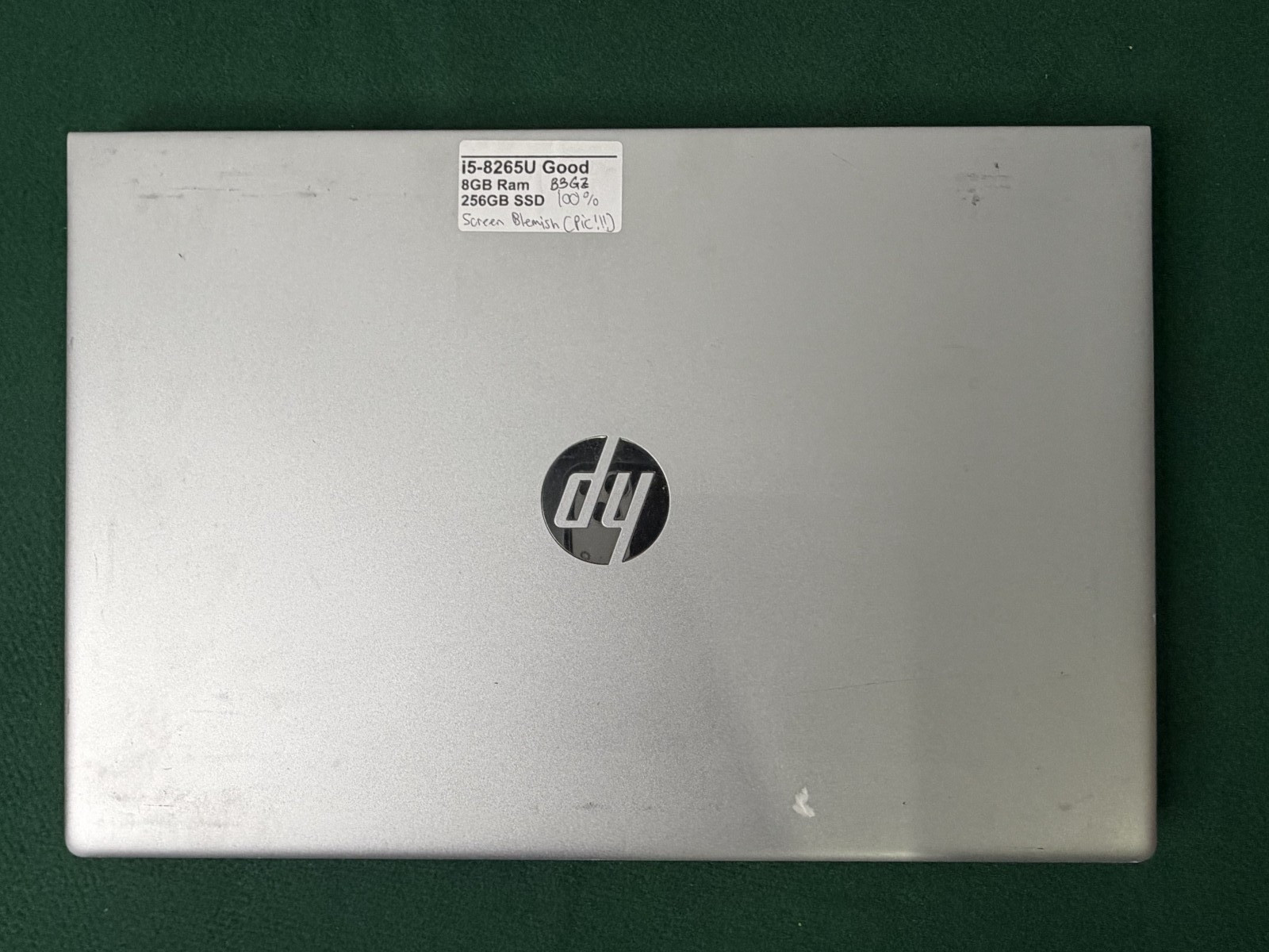 HP PROBOOK 650 G5 15.6″ i5-8265U 8GB RAM 256GB SSD *Read*