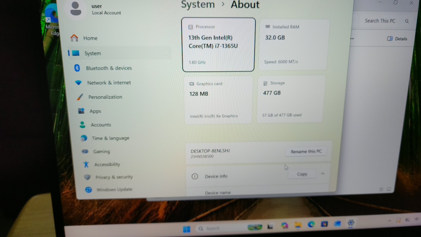 Lenovo ThinkPad X1 Carbon Gen 11 14” (512GB SSD Intel Core i7-1365U 3.9GHz 32GB