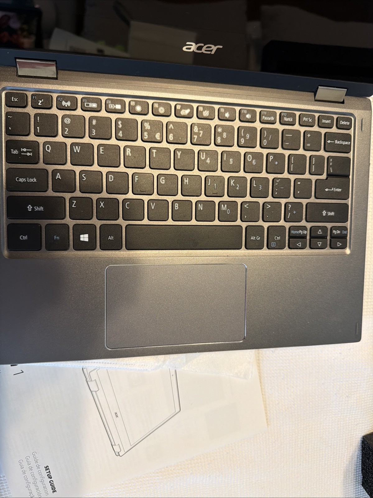 Acer SP111-32N-P6CV Spin 1 11.6” Multi-Touch FHD IPS LCD 64GB Steel Gray In Box