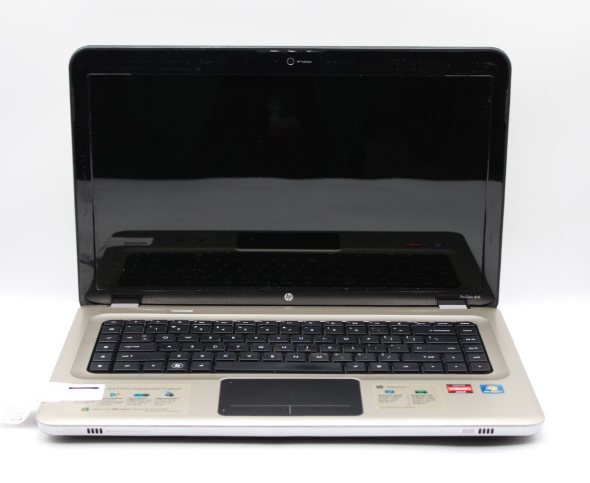HP Pavilion Dv6 AMD Turion X2-P540@2.4GHz 4GB DDR3 NO STORAGE OR OS*USED/TESTED*