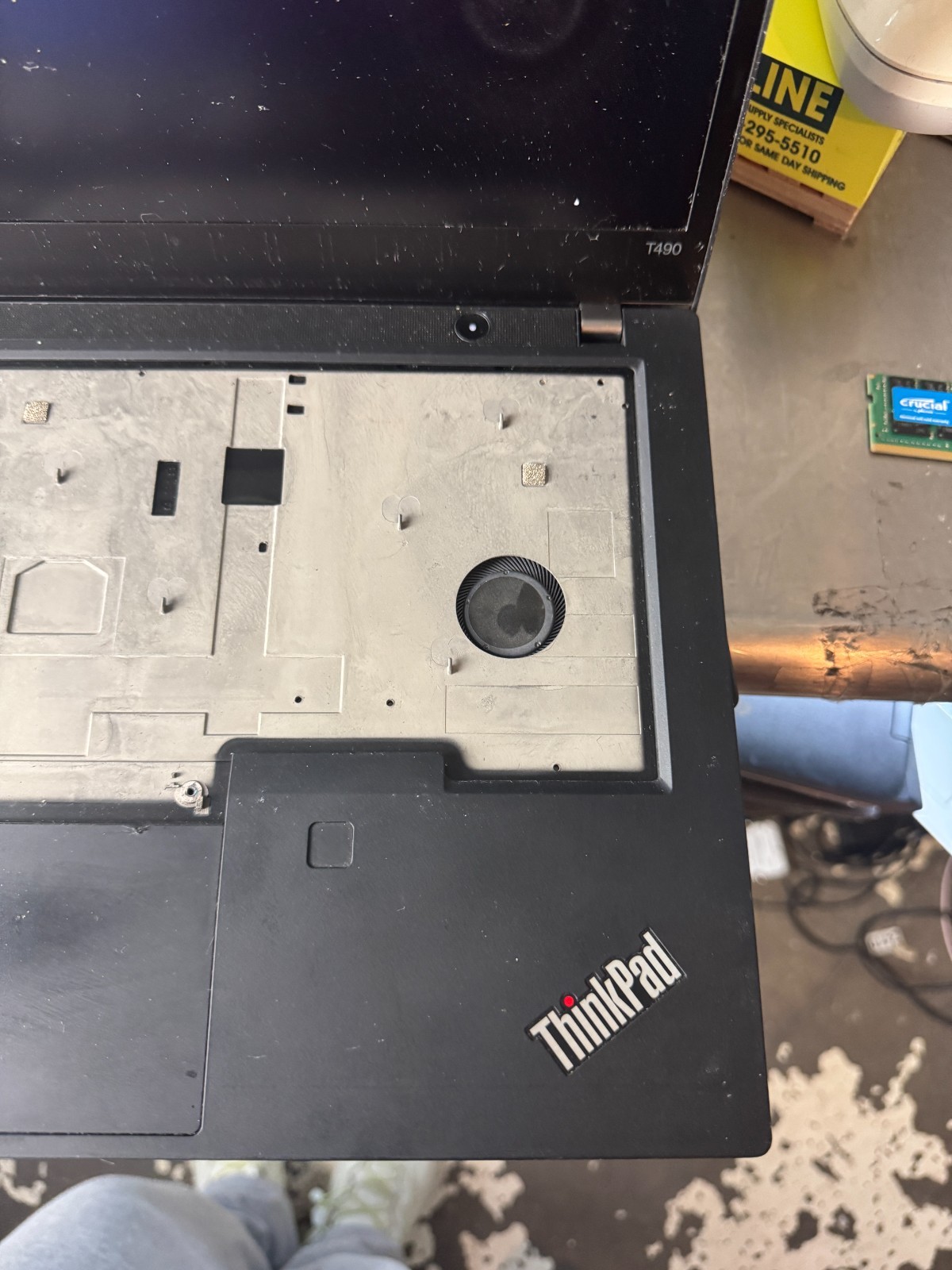 Lenovo ThinkPad T490 Intel Core i7 8th Gen Laptop for Parts/Repair #5491