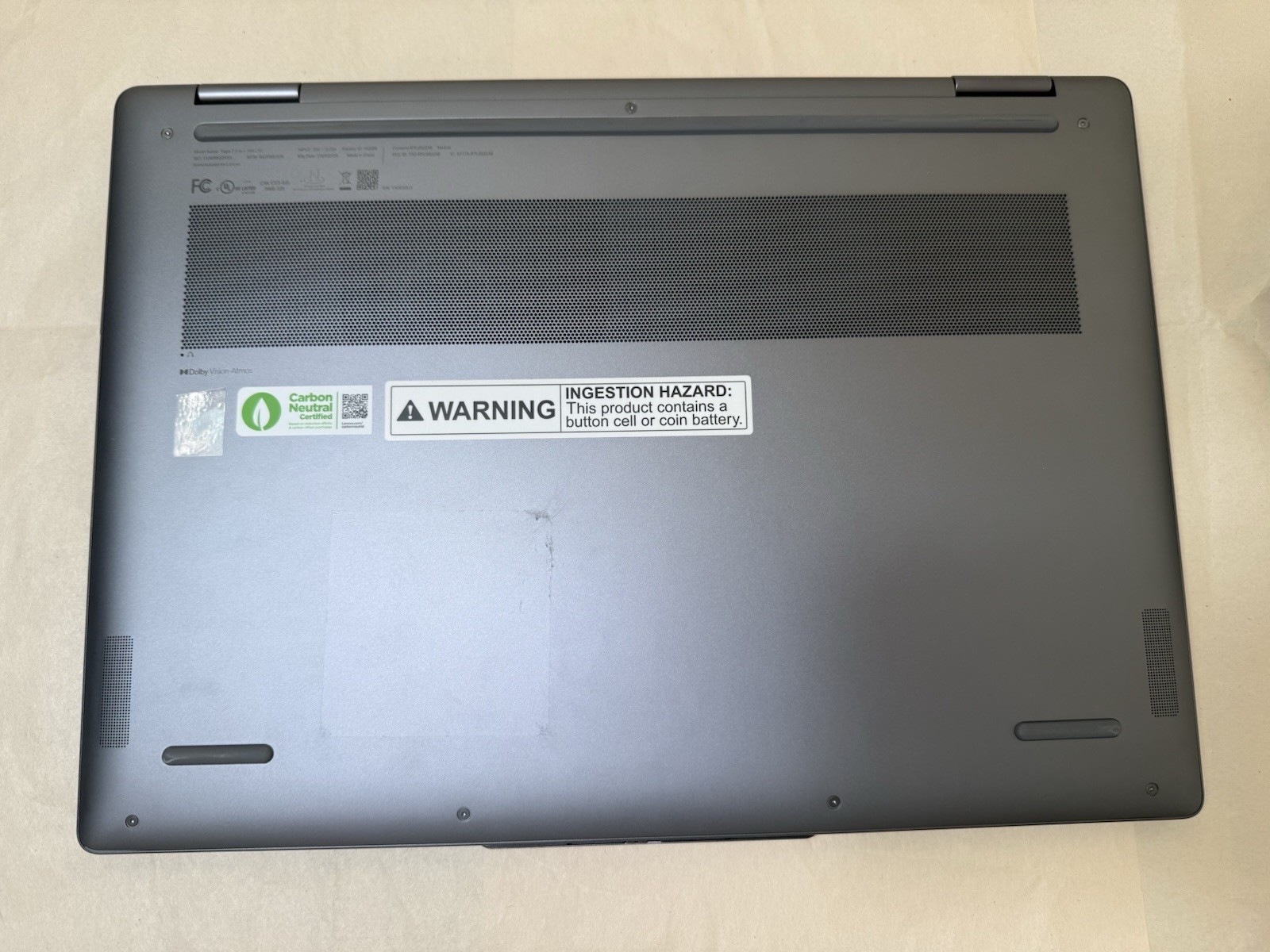 Lenovo Yoga Slim 7i 15.3 QHD+ TOUCH / Intel Core Ultra 7 256V / 16GB / 1TB SSD