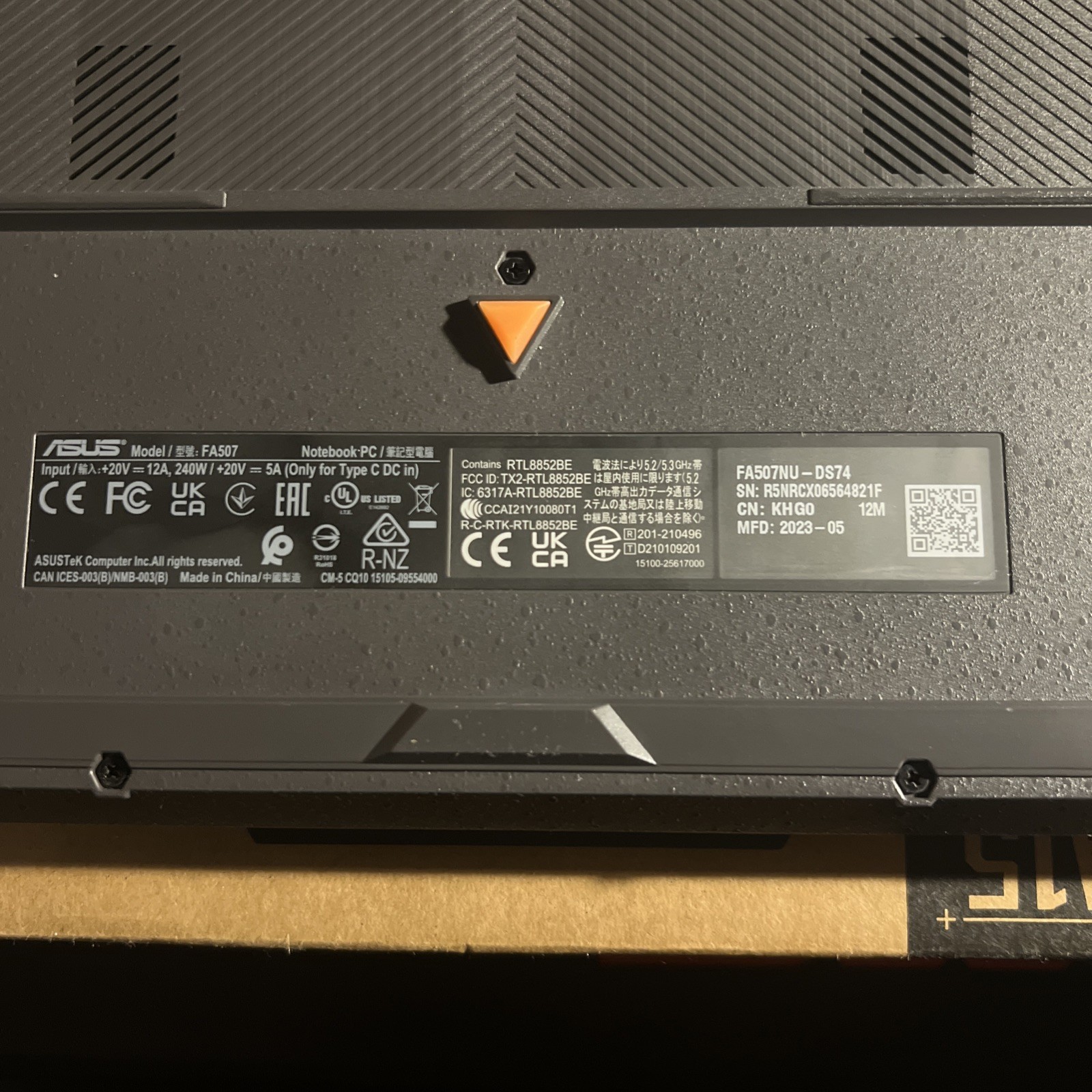 Asus A15 Gaming Laptop (2023 Model 16GB of RAM 1TB) (read description)