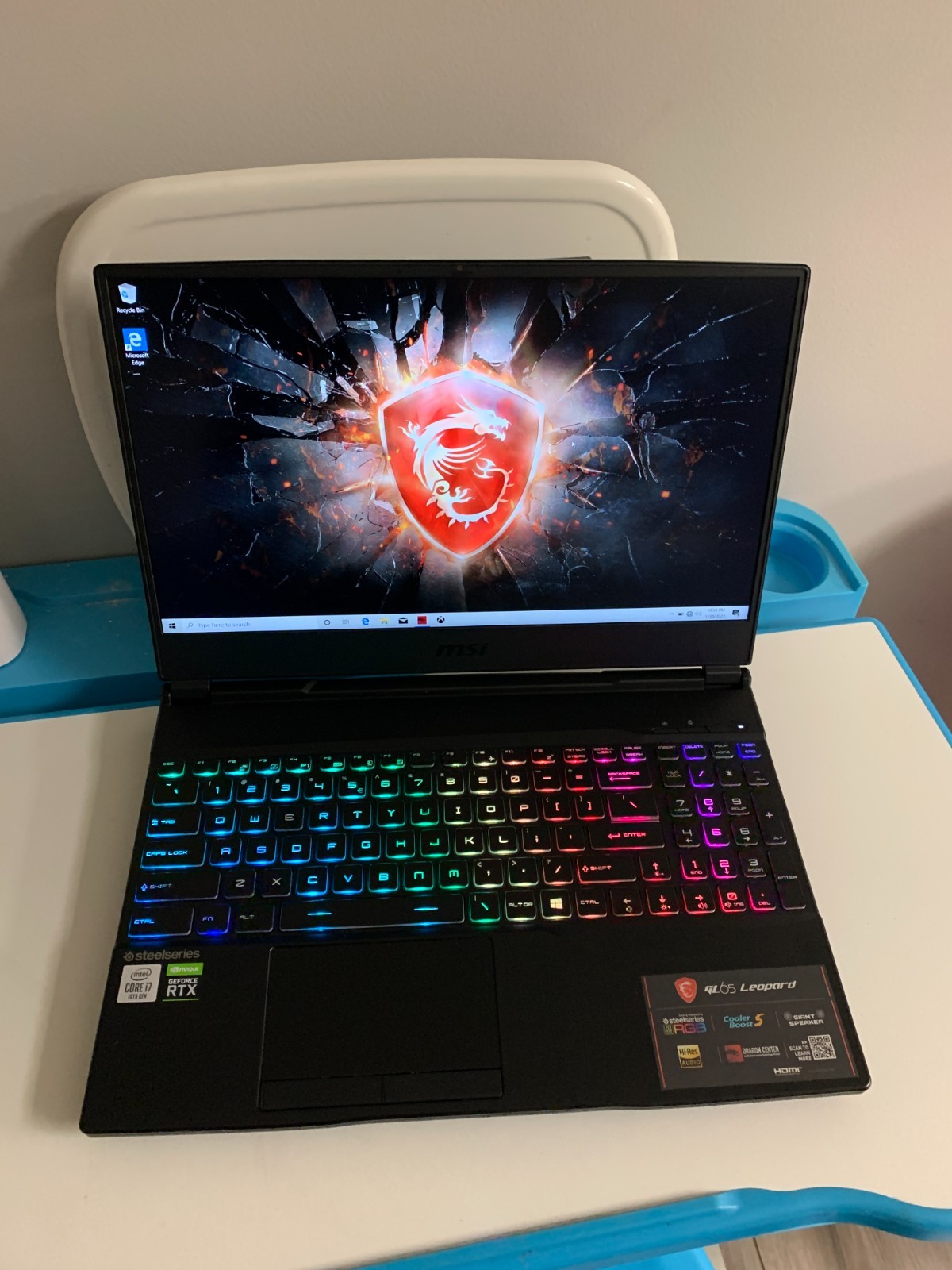 MSI GL65 Leopard 15.6″ (512GB SSD, Intel Core i7-10750H, 2.60GHz, 16GB RAM) W11P