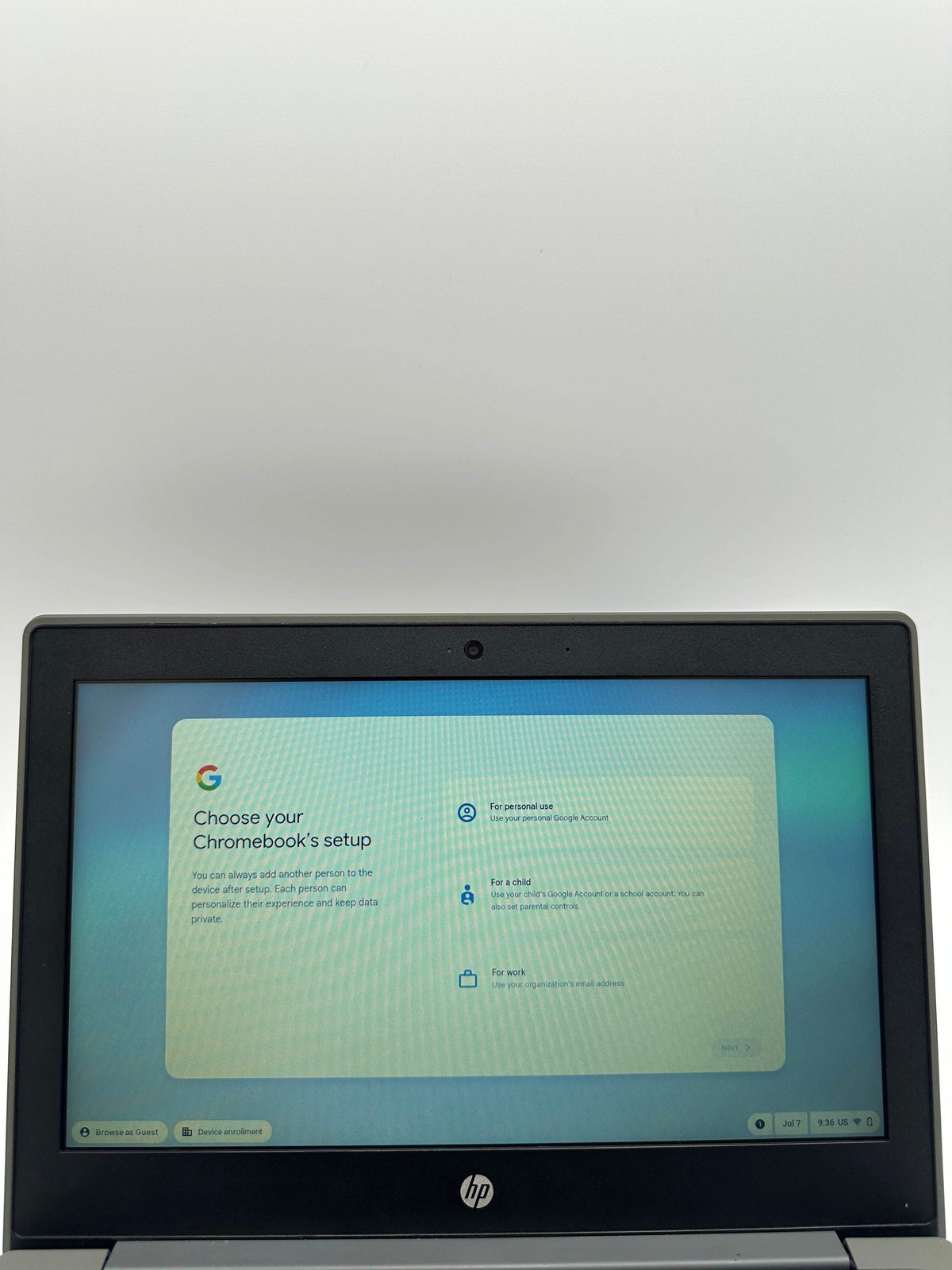 HP Chromebook 11 G8 EE 11-inch Intel Celeron 1.1GHz 4GB RAM 32GB Black 2020 Used