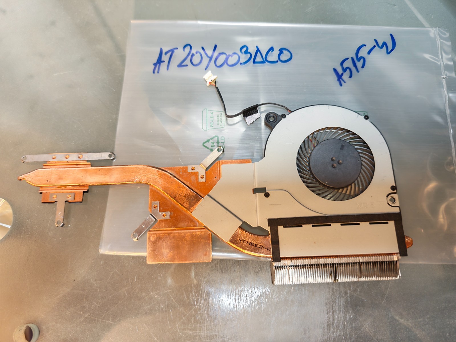 ACER A515-41 A515-51 HEATSINK FAN AT20Y003DC0 #