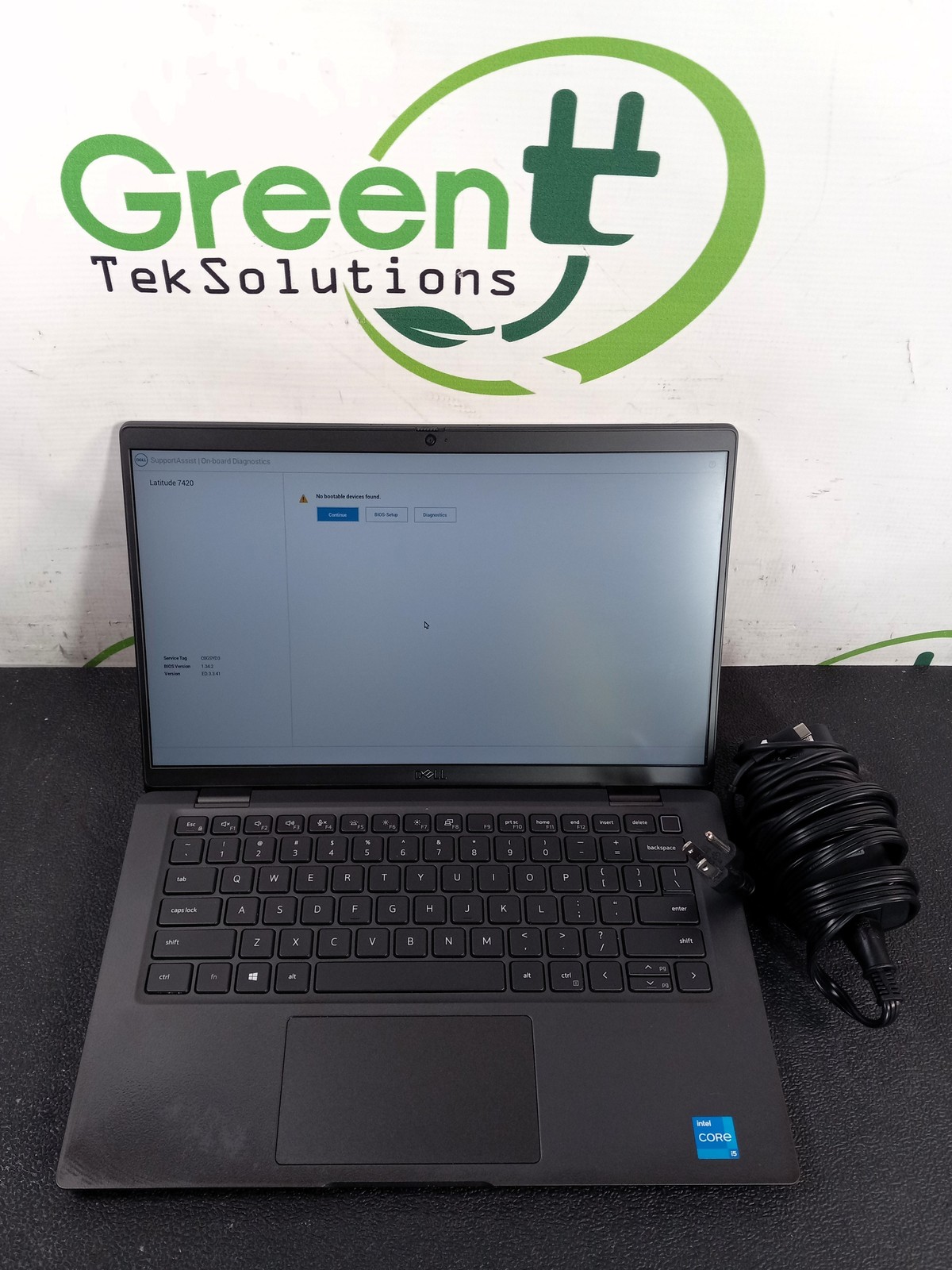 Dell Latitude 7420 14″ i5-1135G7 8GB 256GB SSD FHD Laptop w Adapter Win11 READ