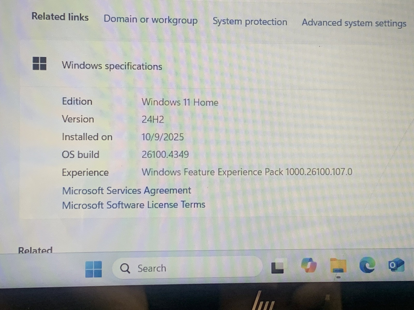 HP ENVY X360 AMD RYZEN 7 4700U@2GHz 8GB RAM 512GB NVMe W11H TOUCH WAC *READ