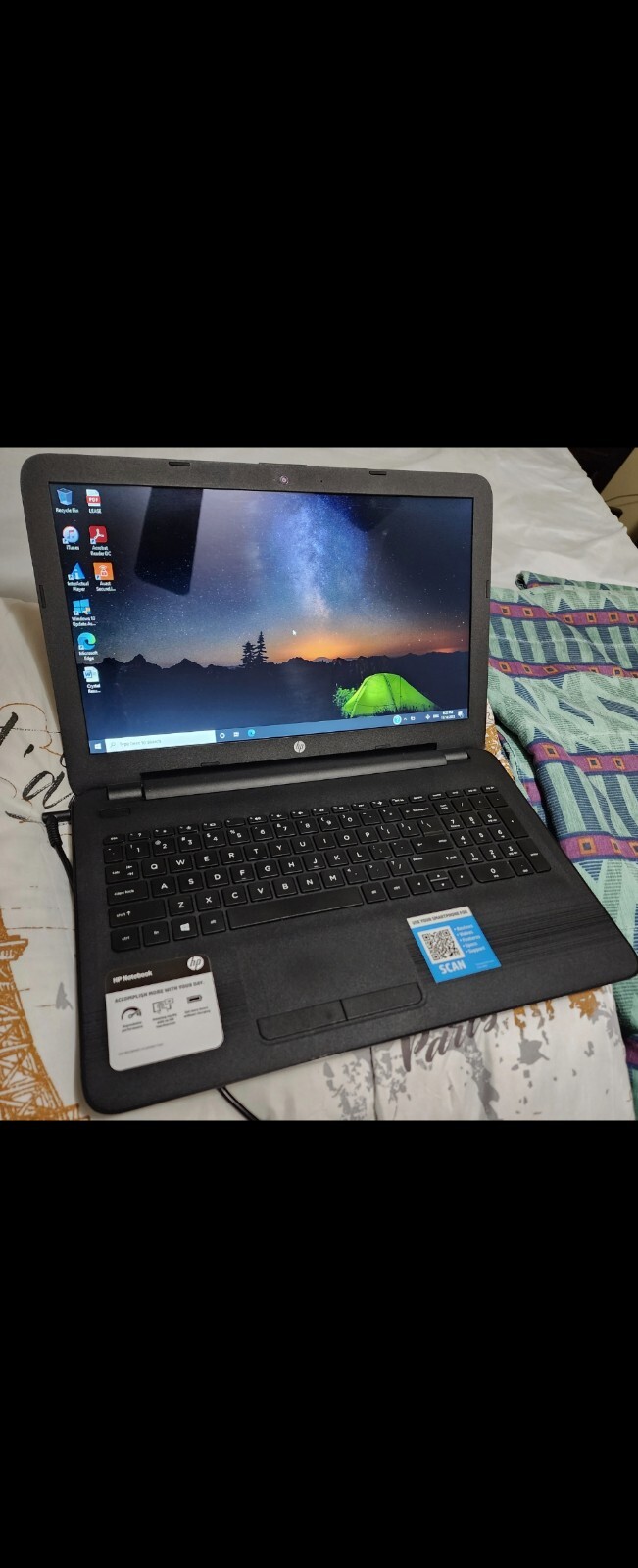 HP 15-af131dx 15.6″ (500GB HDD, AMD A6-5200, 2.00GHz, 4GB RAM) Notebook – Black