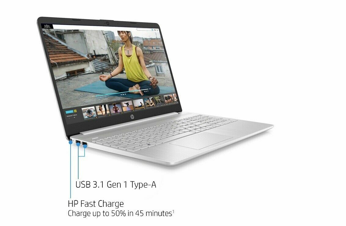 HP 14 HD, i3-1005G1 3.4GHz, 8GB RAM, 256 GB SSD Windows 10 Brand New