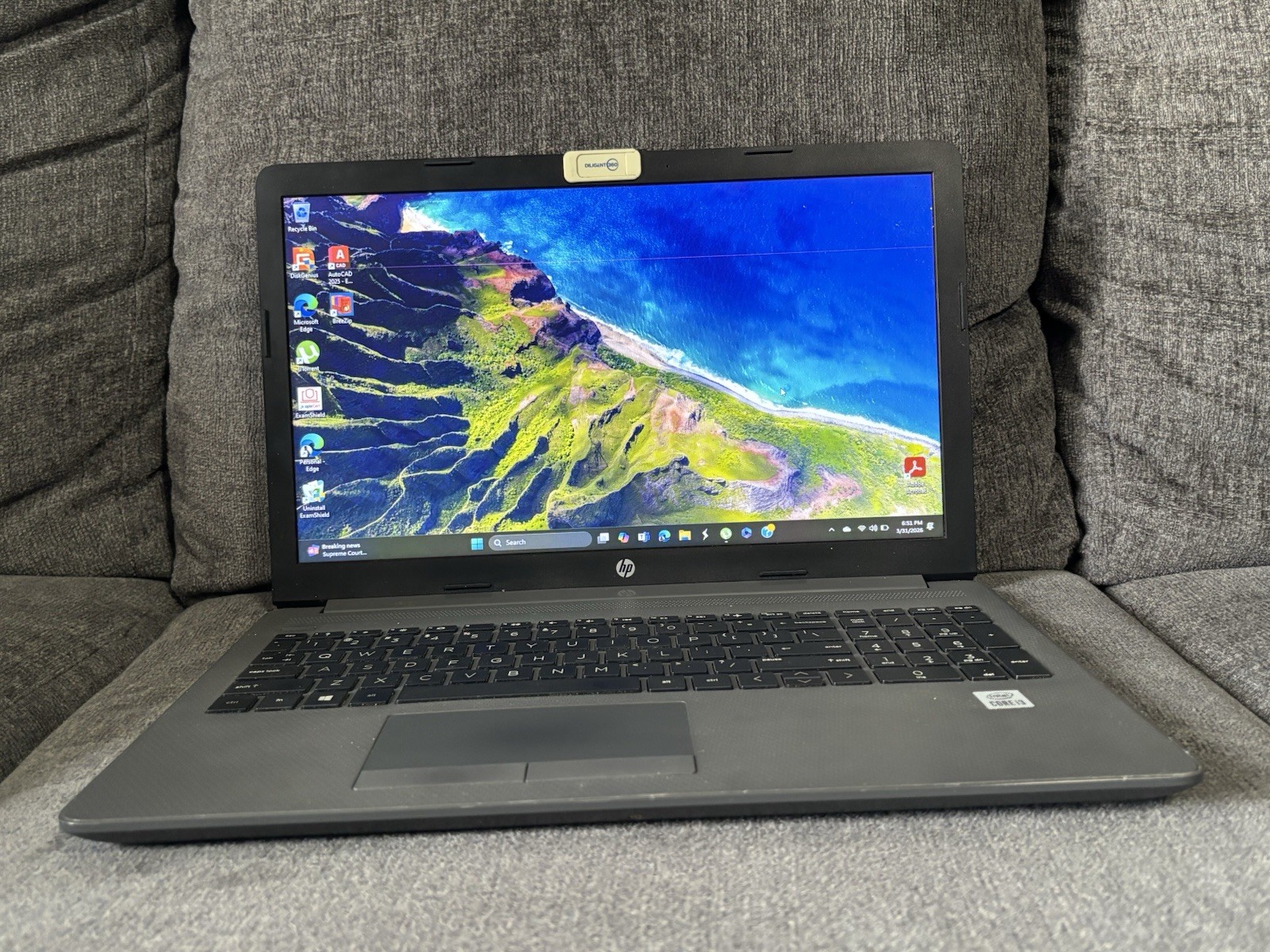 HP 250 G7 Notebook Intel Core i3-1005G1 16GB RAM