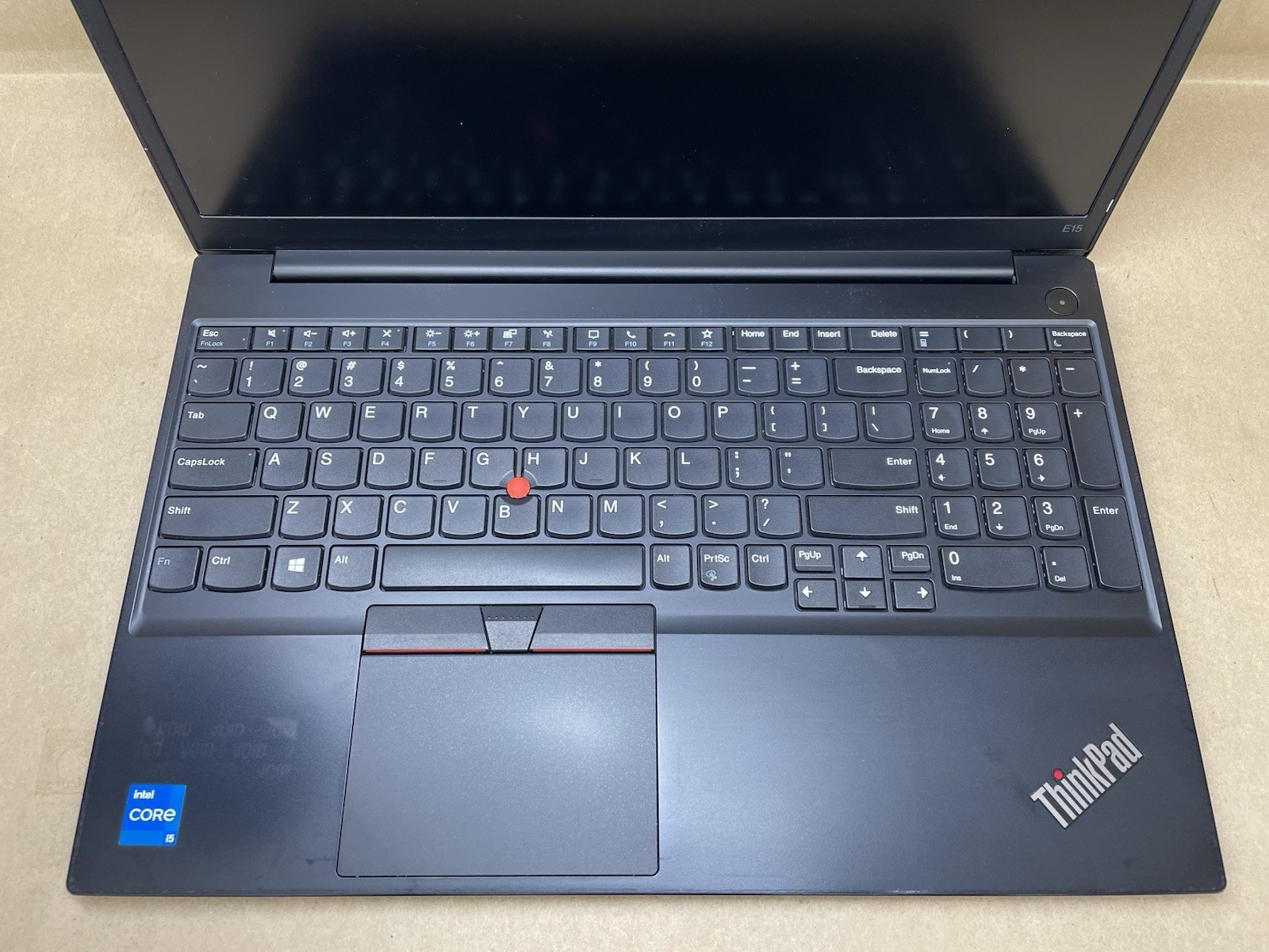 Lenovo ThinkPad E15 Gen 2 i5-1135G7 8GB RAM NO SSD NO OS
